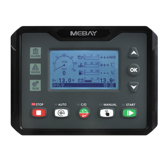 Original Mebay DC40C Engine Generator Controller Panel Generator Spare Parts