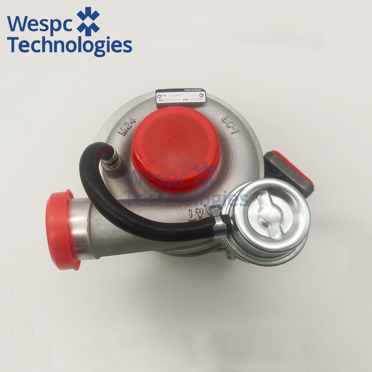WESPC 2674A807 Turbocharger for Perkins 1104D-E44T 1104D-E44TA 1106A-70T 1106A-70TA Diesel Engines