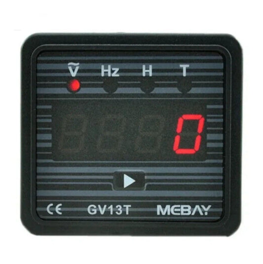 Original MEBAY GV13T AC220V/AC380V Generator Digital Voltmeter Frequency Test Hour Meter