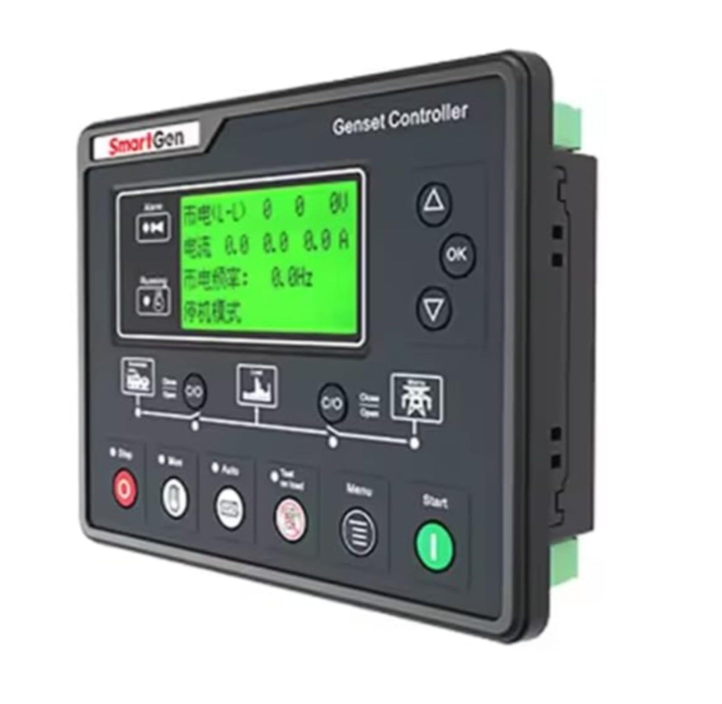 Original Smartgen HGM6120UC Diesel Generator Genset Control Panel Setwith LCD Display
