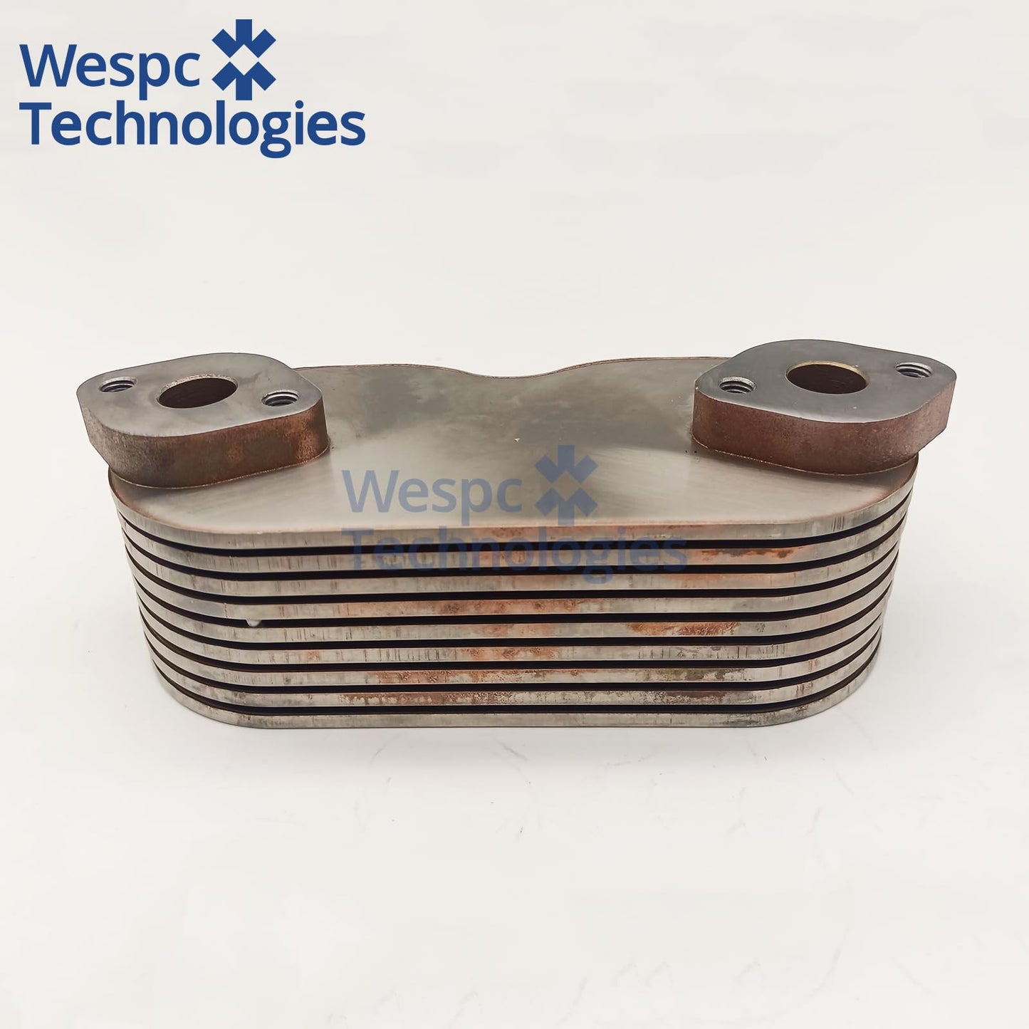 WESPC Oil Cooler Assy 2486A023 for Perkins 1104D-E44T and 1104D-E44TA Four-cylinder Turbo Diesels