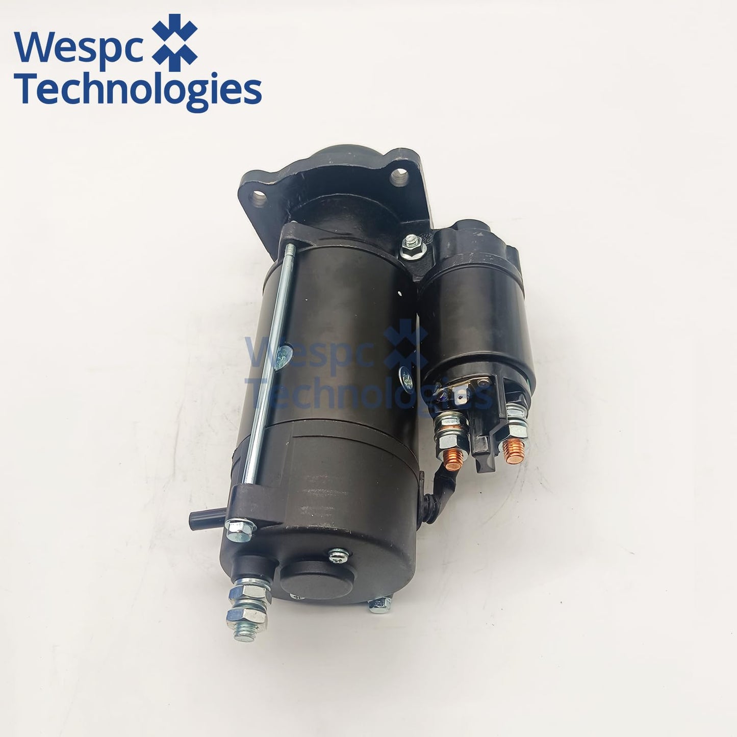 WESPC T410861 Starter Motor 12V 10T for Perkins 1104D-E44T 1104D-E44TA 1106A-70T 1106D-E66TA Diesel Engines