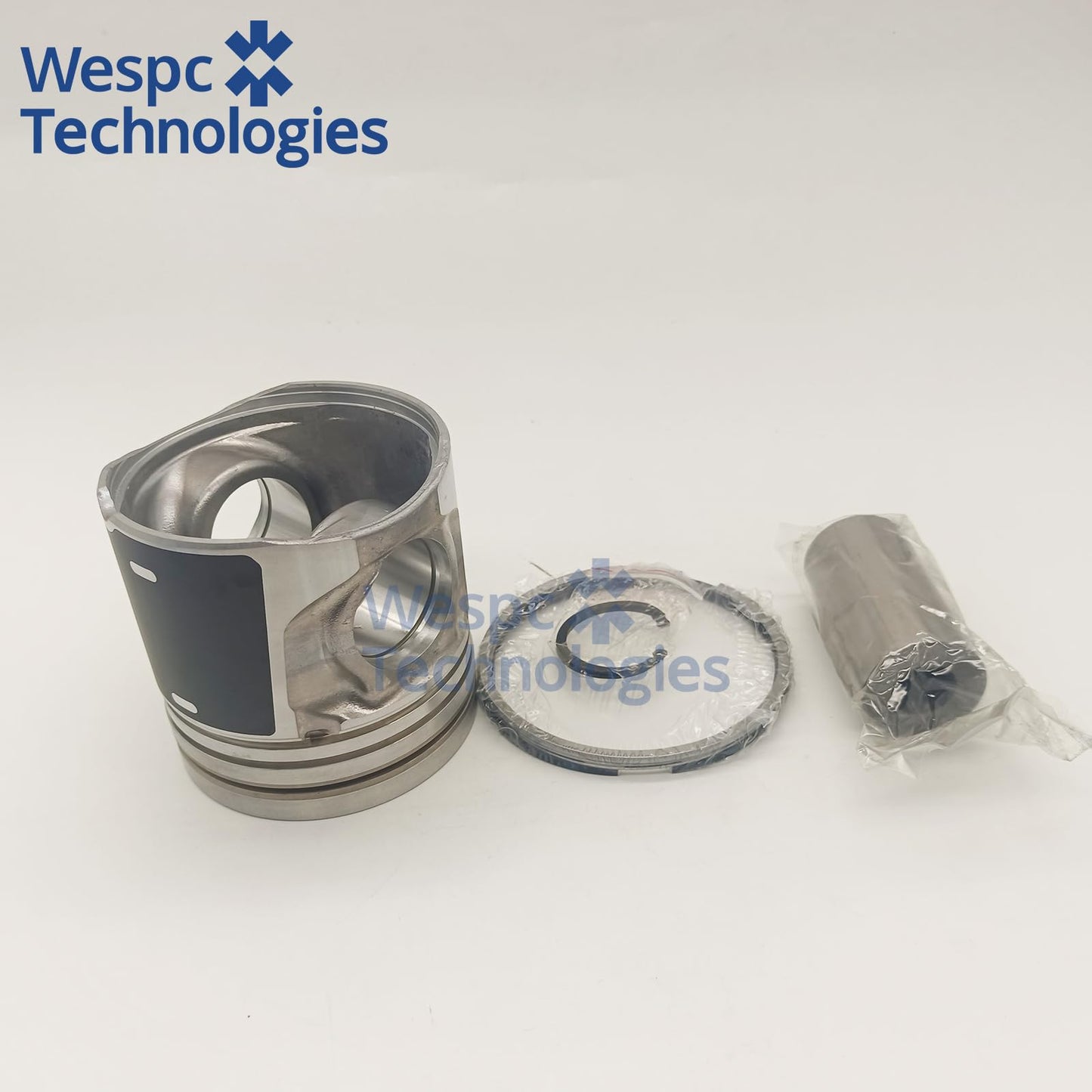WESPC T412276 Piston & Rings Kit for Perkins 1004 1006 1104 3.152 Diesel Engines