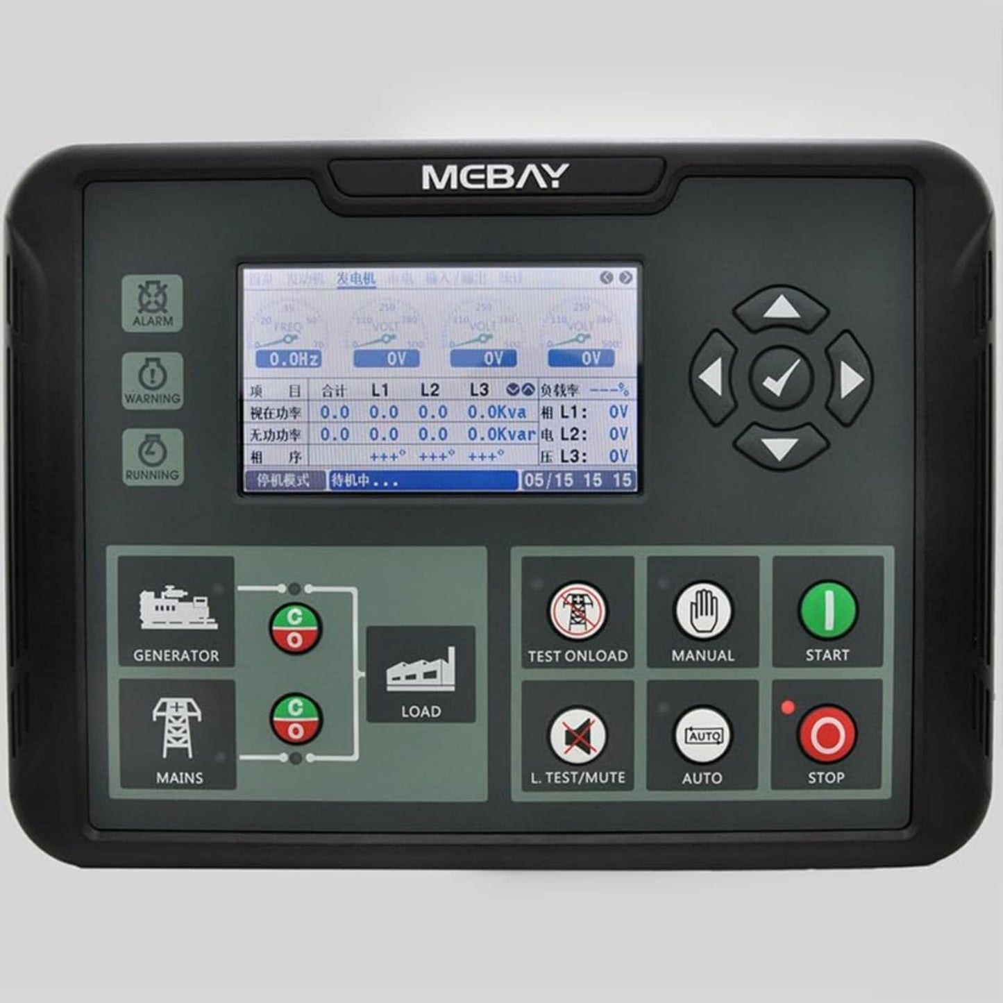 Original Mebay DC82D MK3 Diesel Generator AMF Auto Start Stop PC Controller Module  RS485