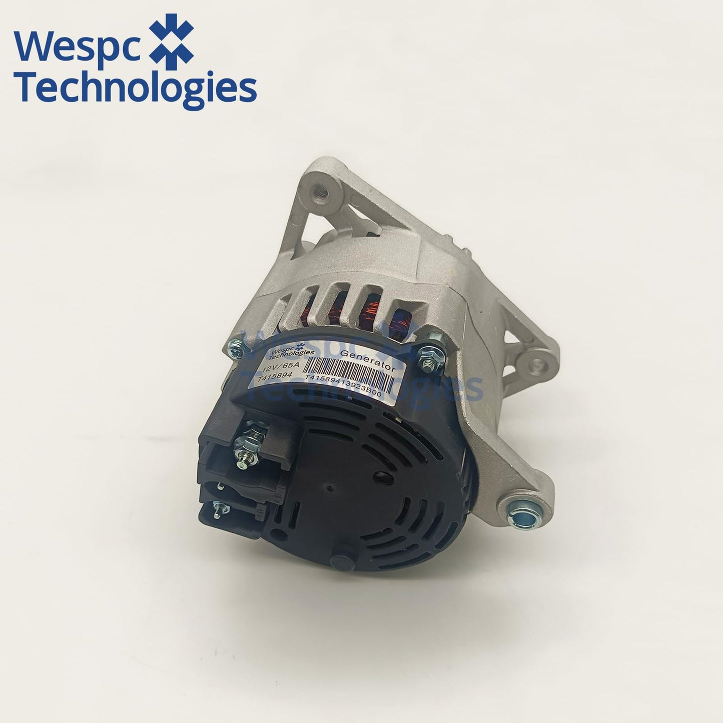 WESPC T415894 Alternator 12V 85A for Perkins 1104D-E44T 1104D-E44TA 1106A-70T 1106D-E66TA Diesel Engines