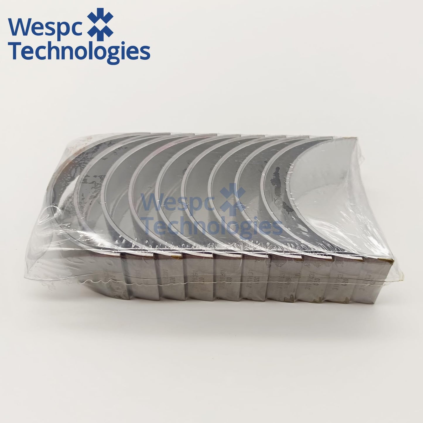 WESPC Original U5MB0033B U5MB0018B Main Bearing Set 0.5 Oversize for Perkins 1104 1104D 1104C Engines