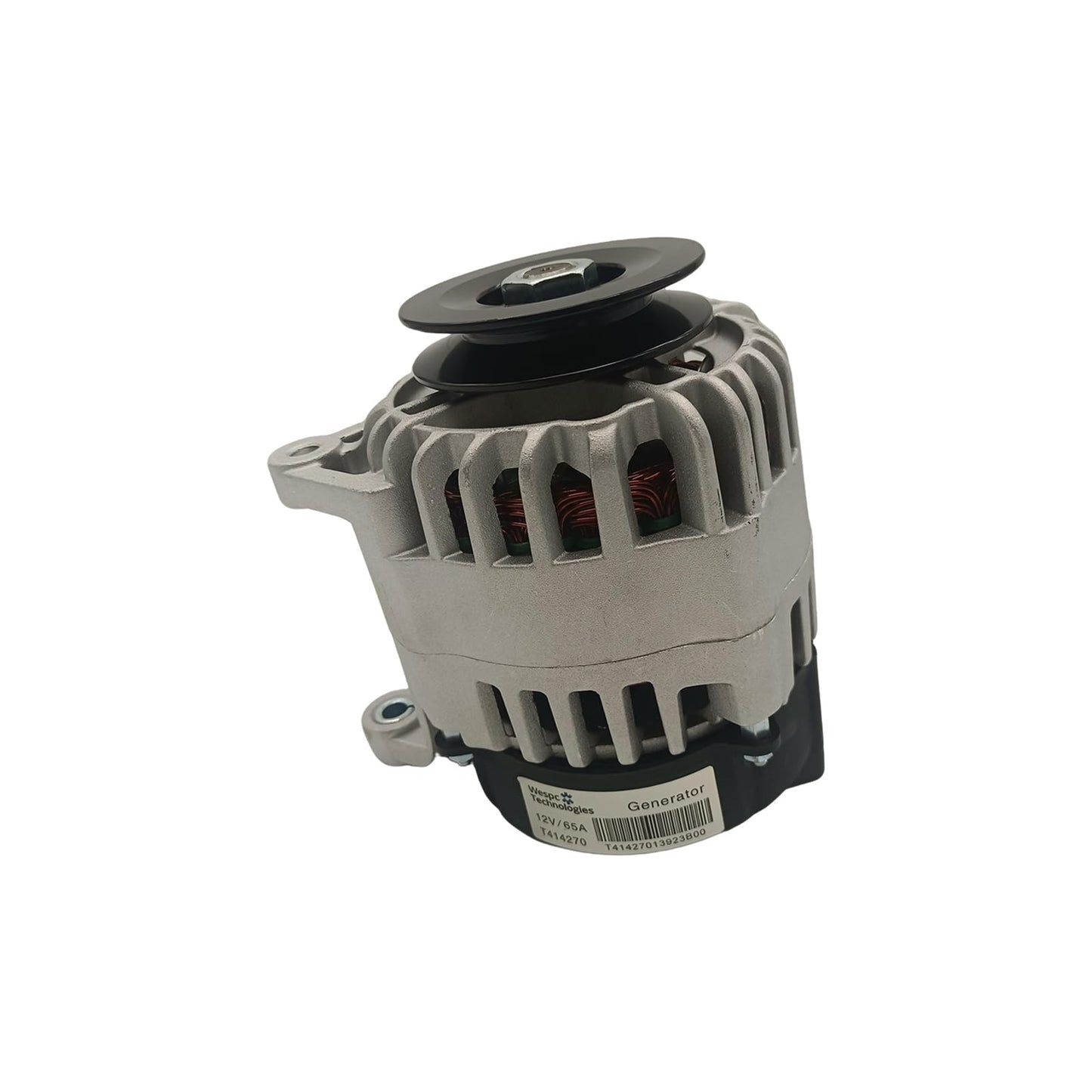 WESPC T414270 Alternator 12V 85A for Perkins 1104D-E44T 1104D-E44TA 1106A-70T 1106D-E66TA Diesel Engines