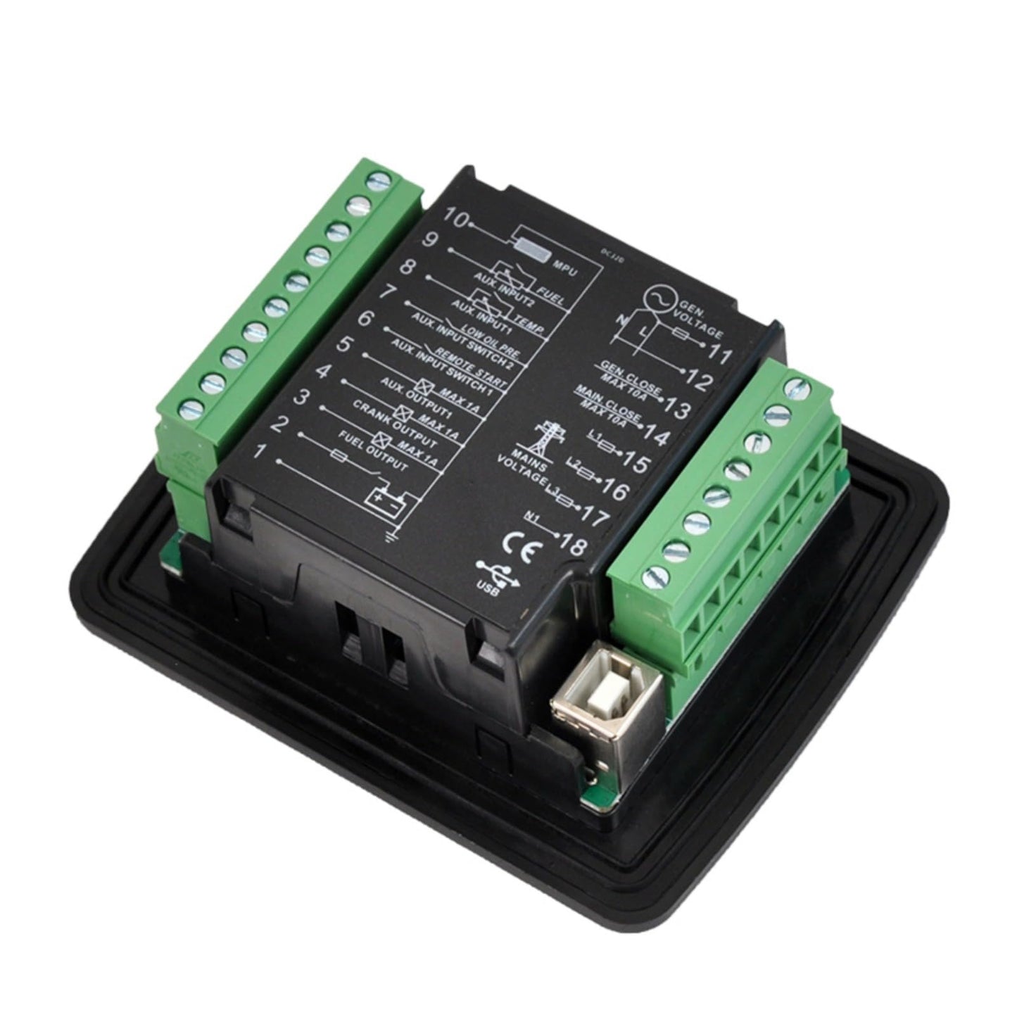 Original Mebay DC32D Controller Panel Board Generator Engine Control Module