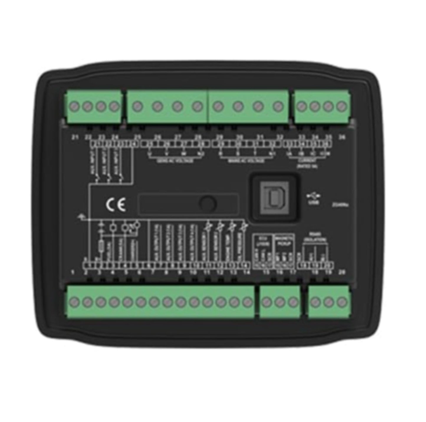 Genuine SmartGen HGM4020N Controller Generator ASM Automatic Start Module  With Remote