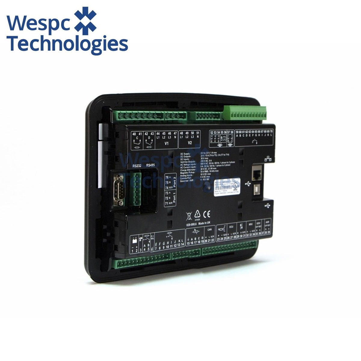 Original Deep Sea DSE8620 MKII AMF Synchronising Auto Mains Failure Load Share Control Module