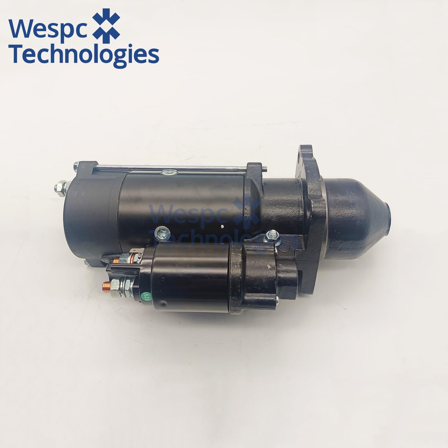 WESPC T410861 Starter Motor 12V 10T for Perkins 1104D-E44T 1104D-E44TA 1106A-70T 1106D-E66TA Diesel Engines