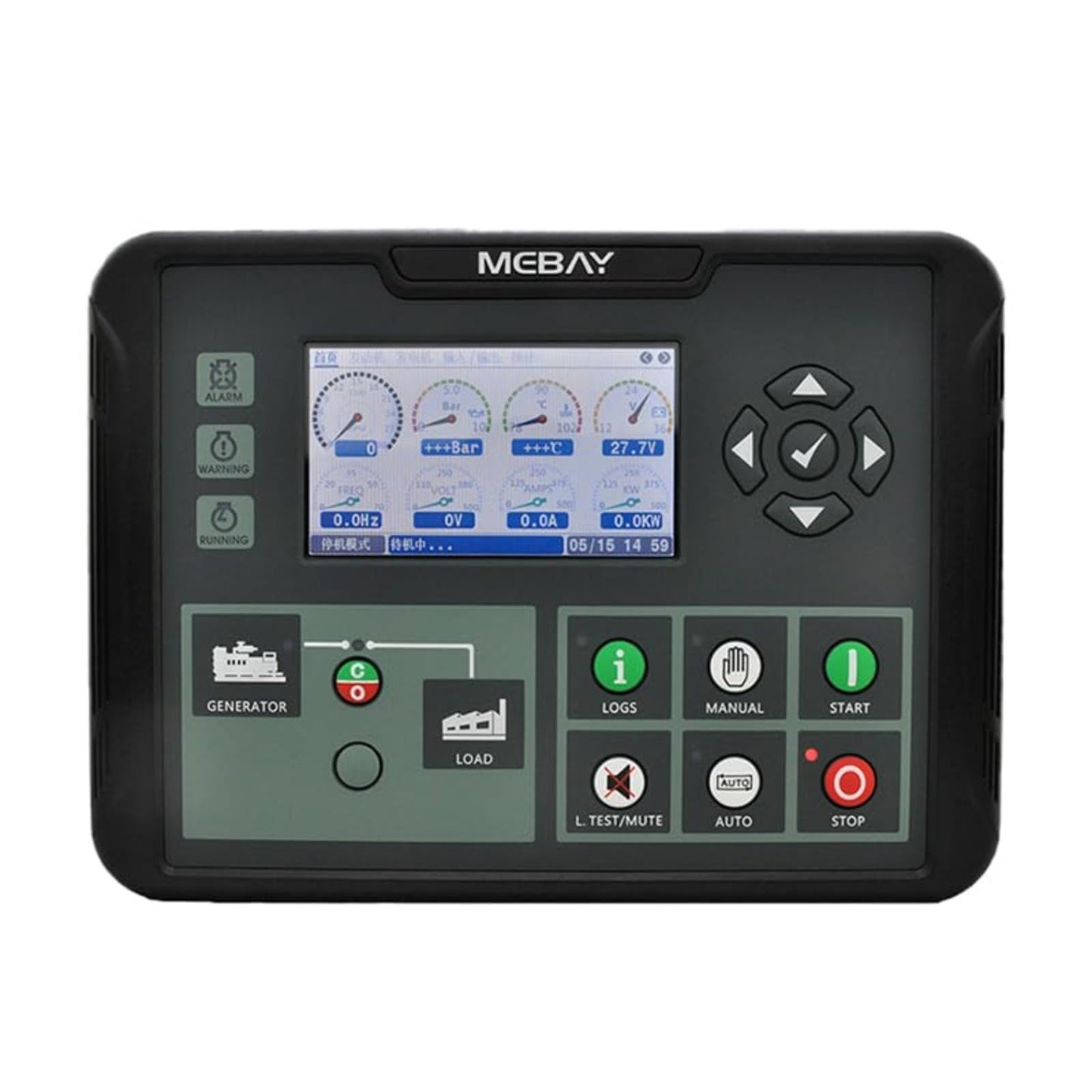 Original Mebay DC80D MK3 Generator Start Stop Controller AMF Control Unit RS485