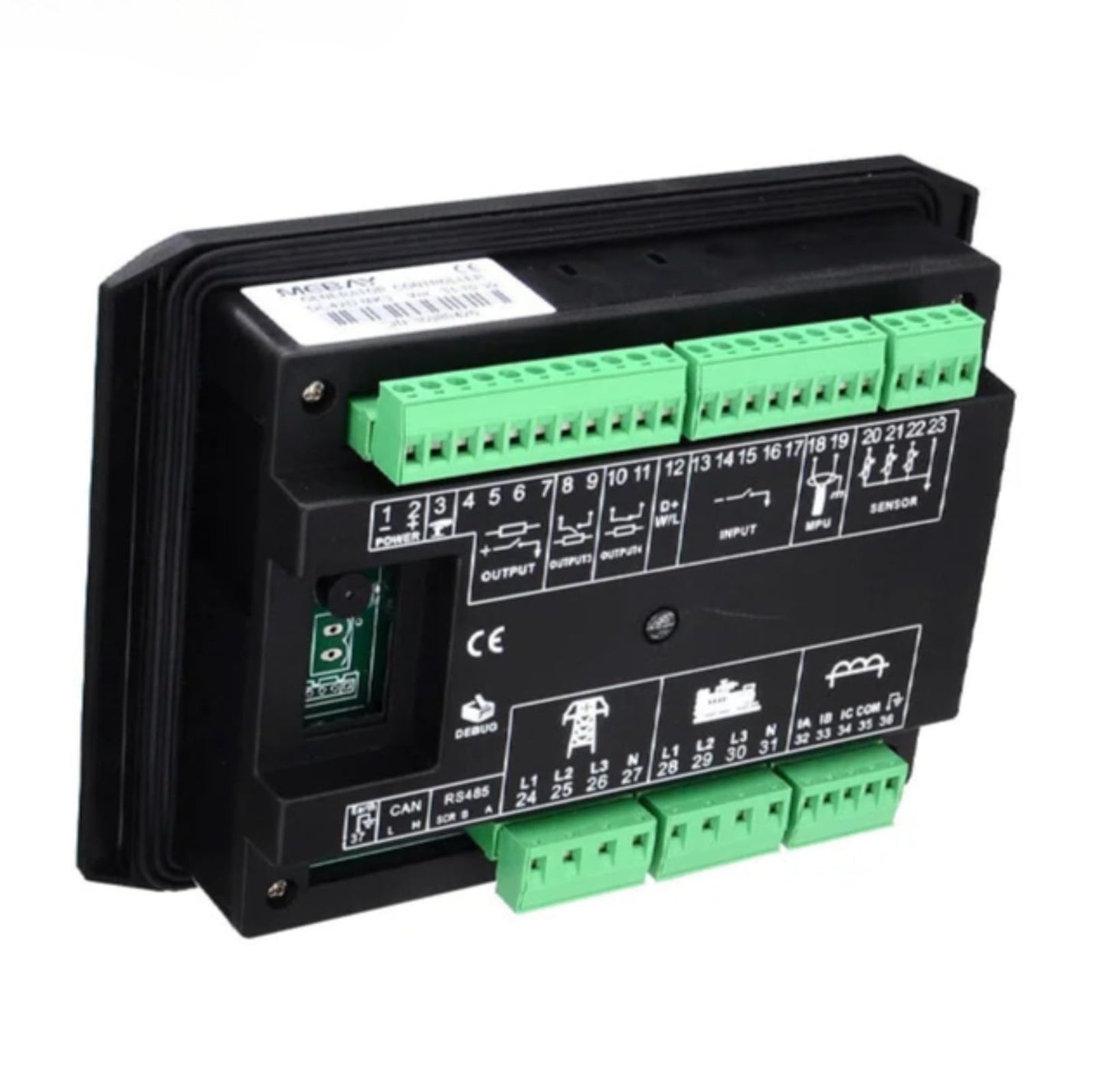 Original MEBAY Generator Controller DC42D MK3 replaced by DC42D MK4 Controller Module Genset Parameters