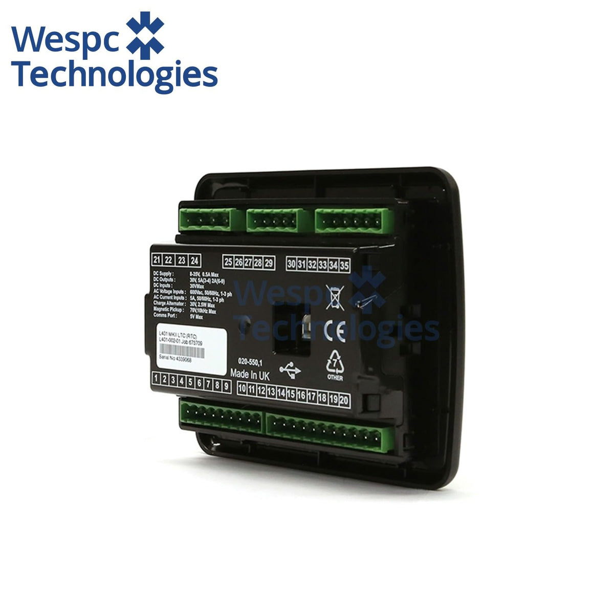 Original DeepSea DSEL401 MKII Intelligent Lighting Tower Controller Control Module