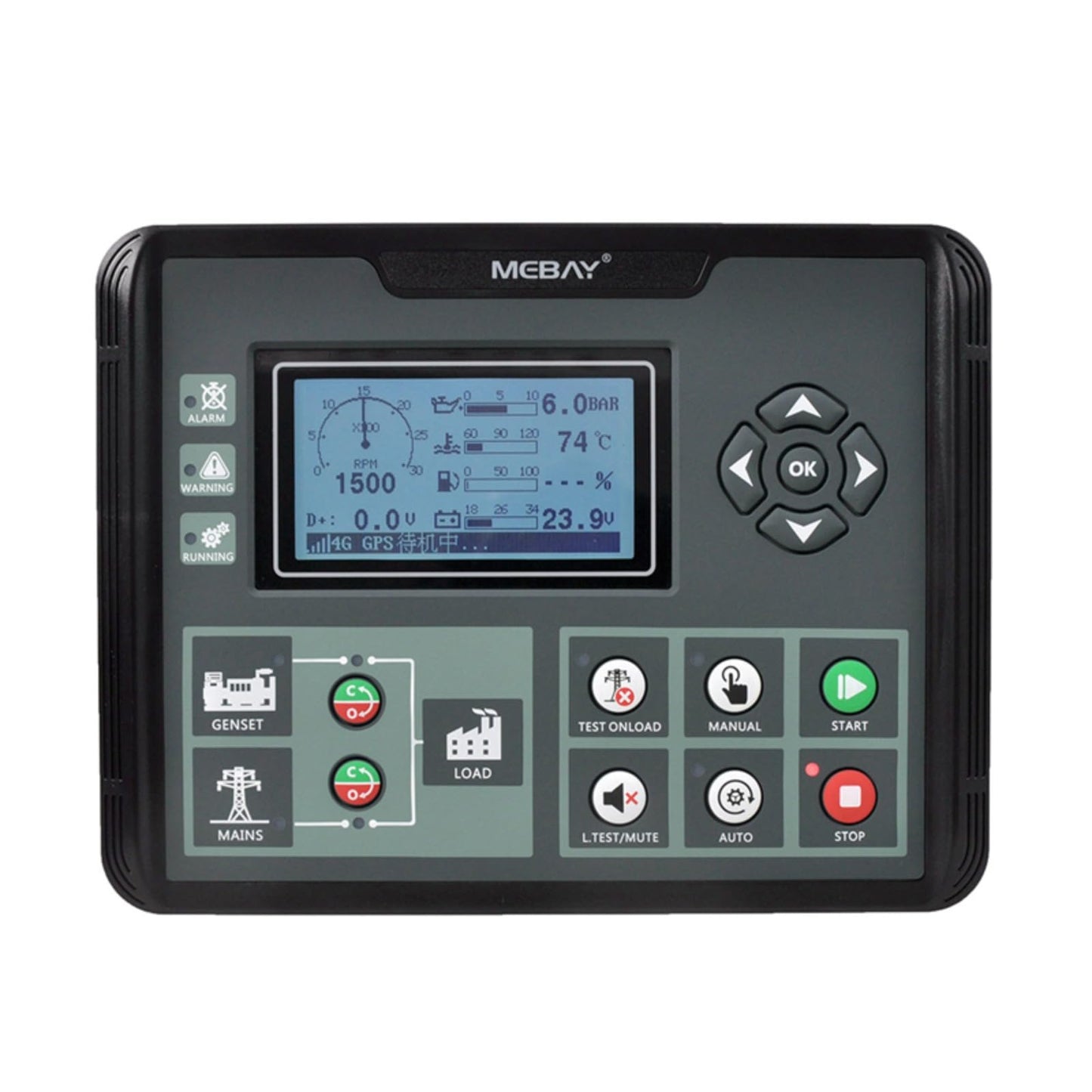 Original DC52C Mebay Controller Diesel Genset Control Panel for Generator