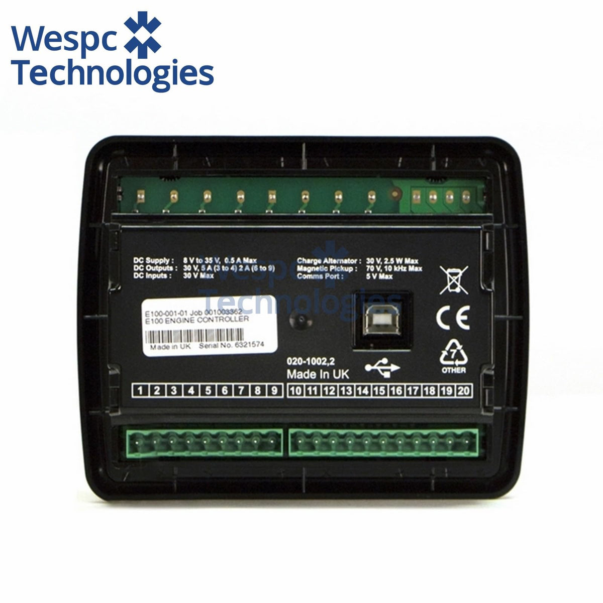 Original Deep Sea DSEE100 E100-01 Control Engine Controller for Pump & Compressor