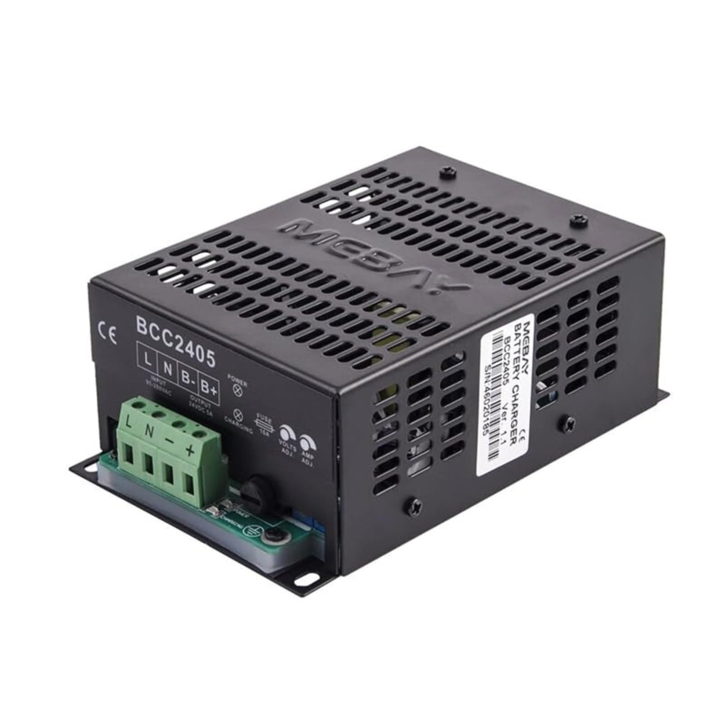 Mebay Original BCC2405 5A Floating Battery Charger 24V for Diesel Generator