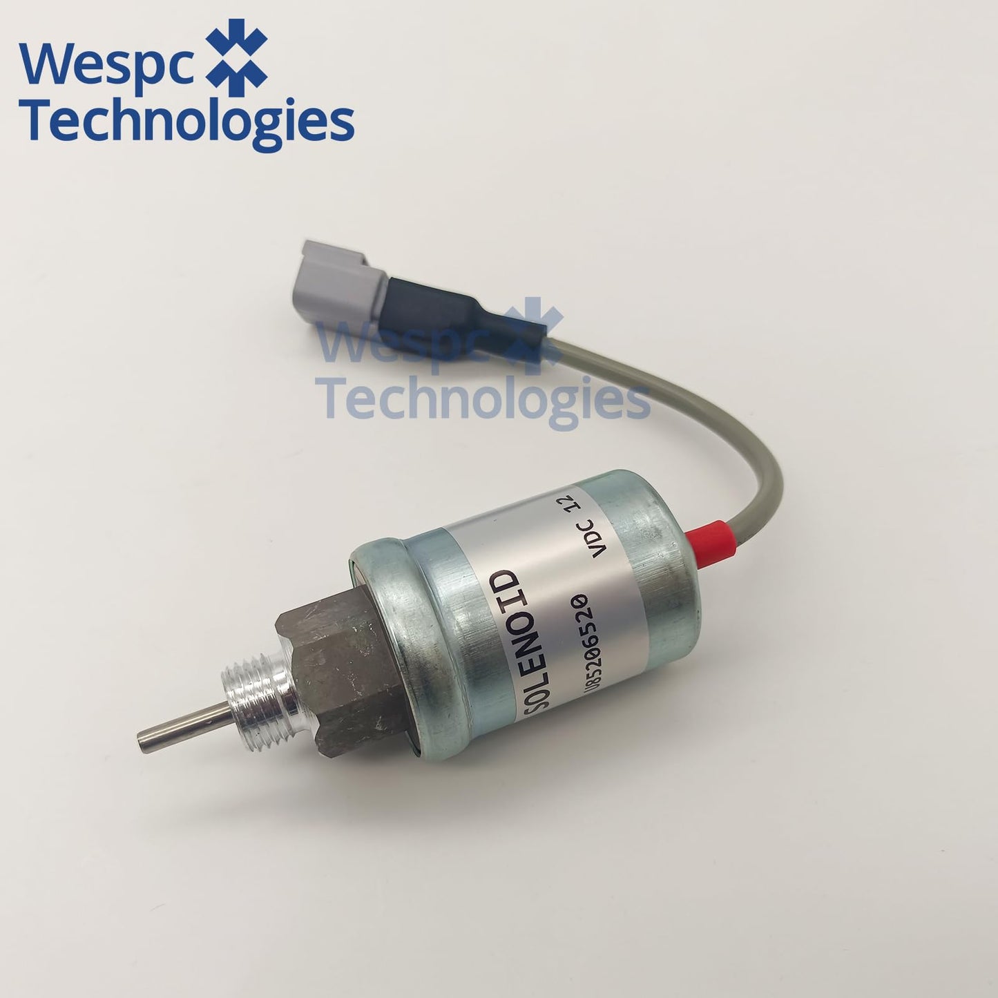 12V Fuel Stop Shutoff Solenoid U85206520 Compatible with Perkins 402D 403D 404D