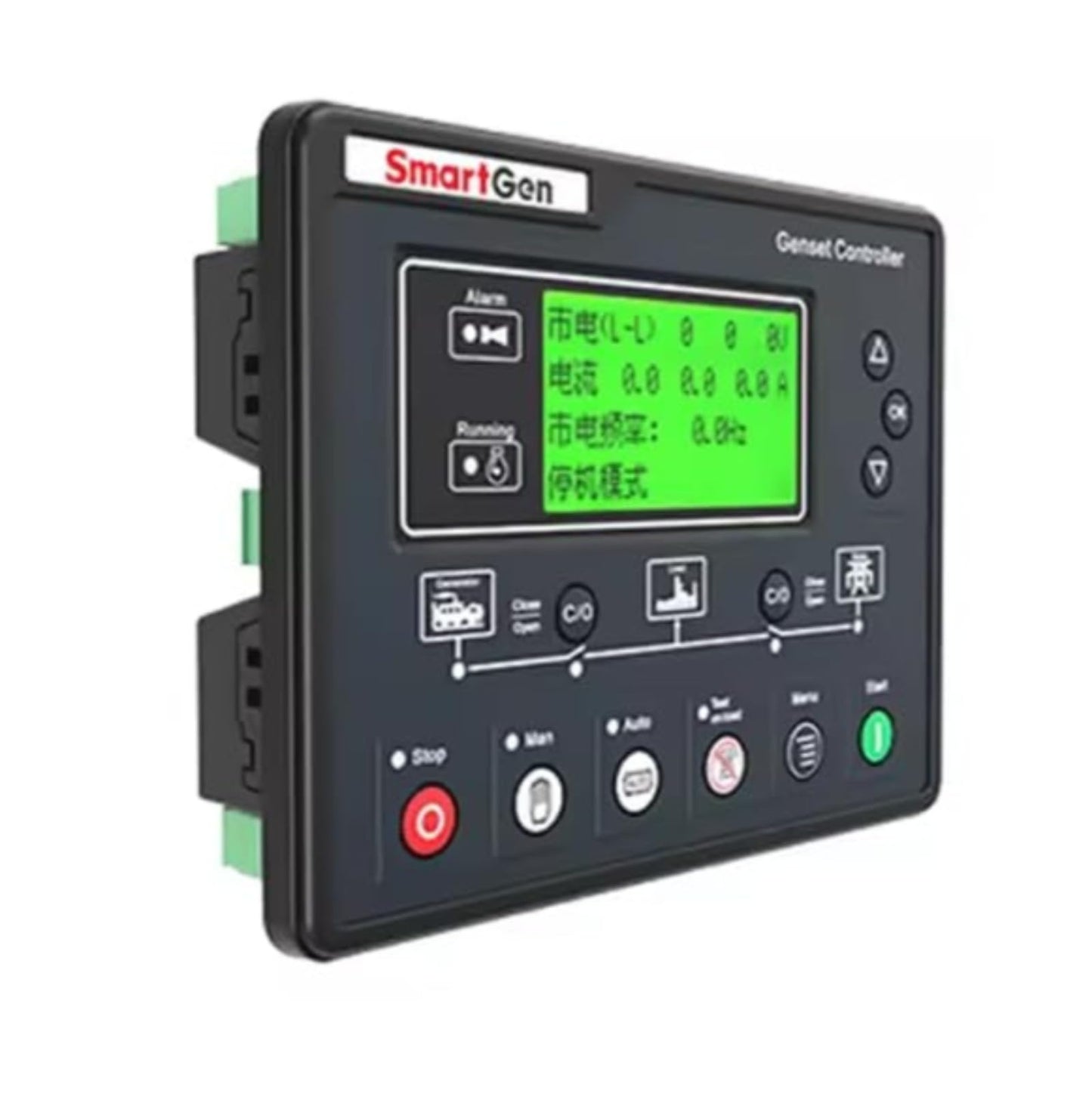 Original Smartgen HGM6120UC Diesel Generator Genset Control Panel Setwith LCD Display