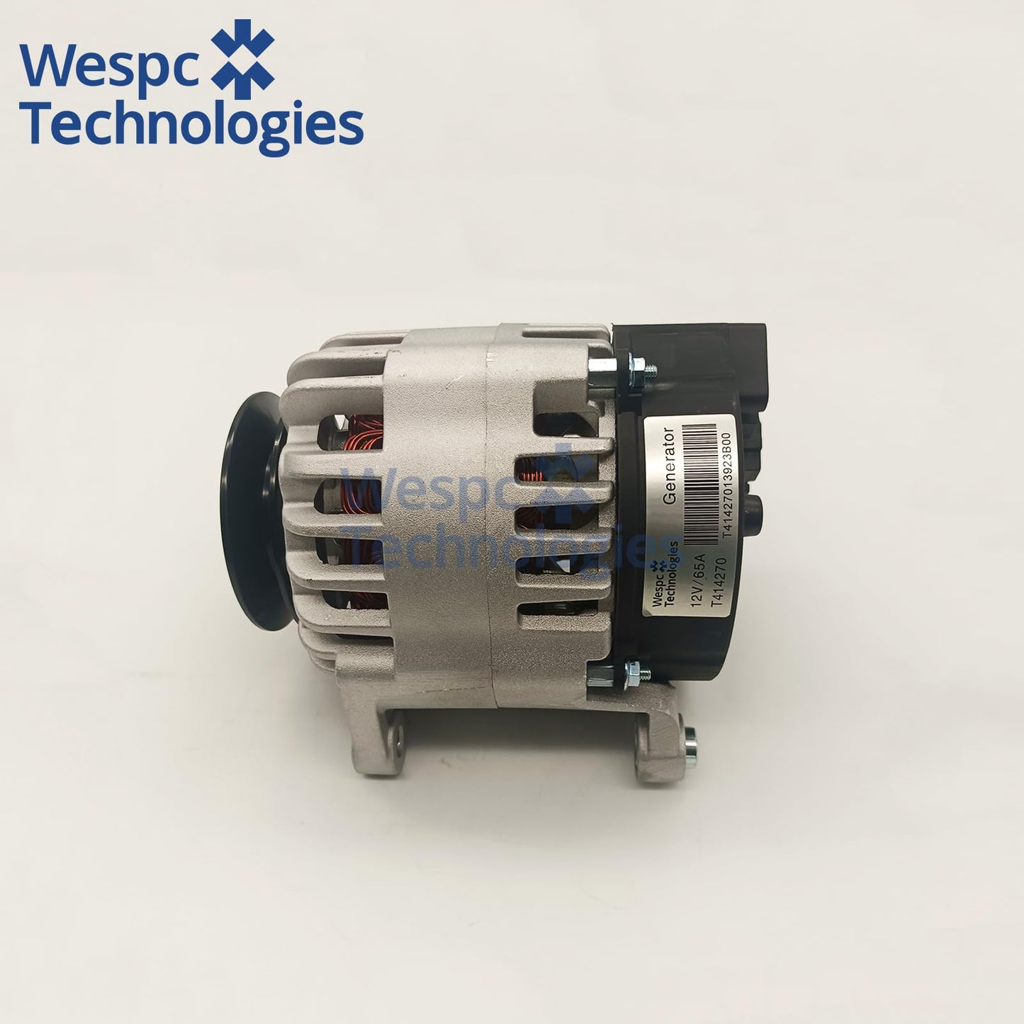 WESPC T414270 Alternator 12V 85A for Perkins 1104D-E44T 1104D-E44TA 1106A-70T 1106D-E66TA Diesel Engines