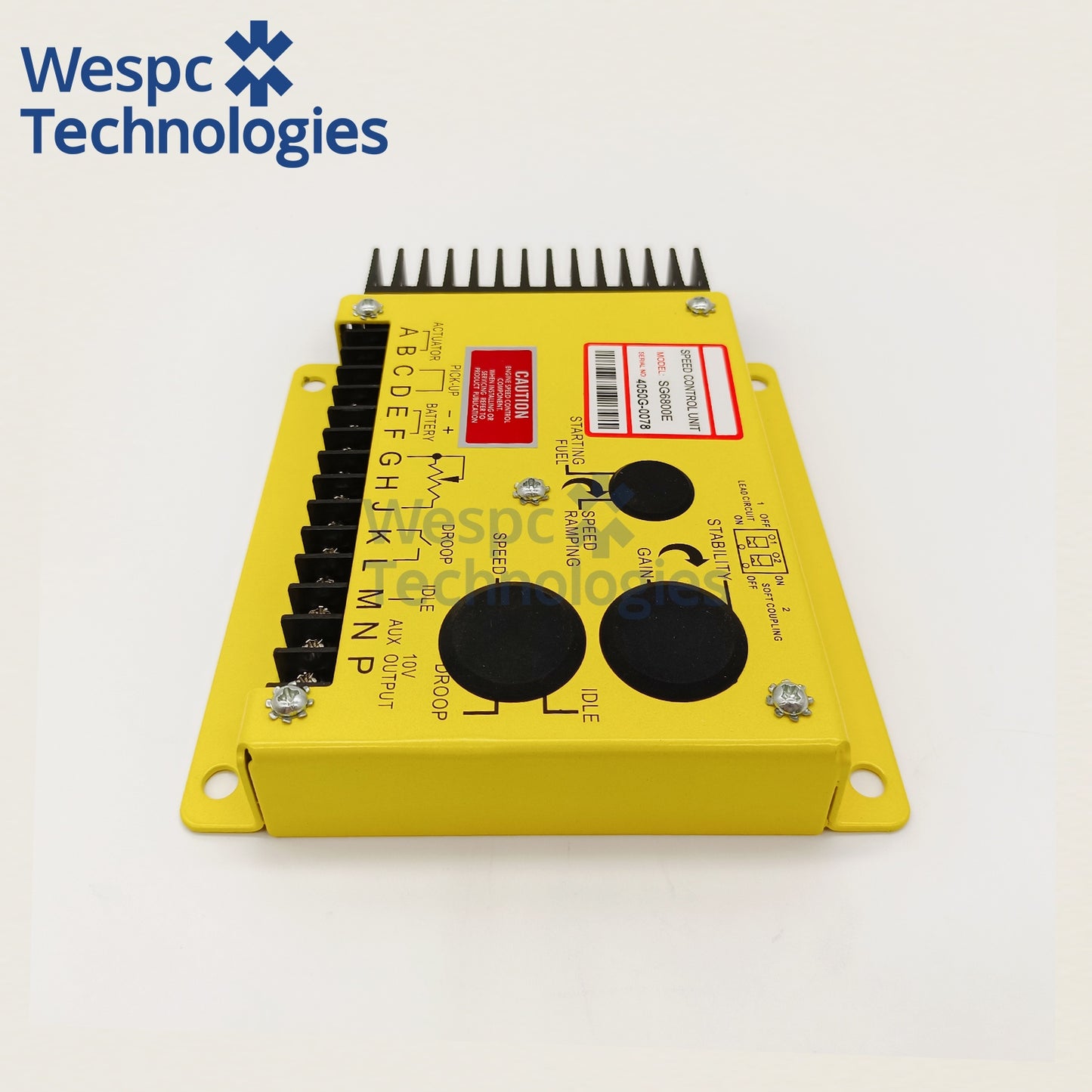 SG6800E Speed Controller DG6800E Electronic Governor Control Unit For Diesel Generator