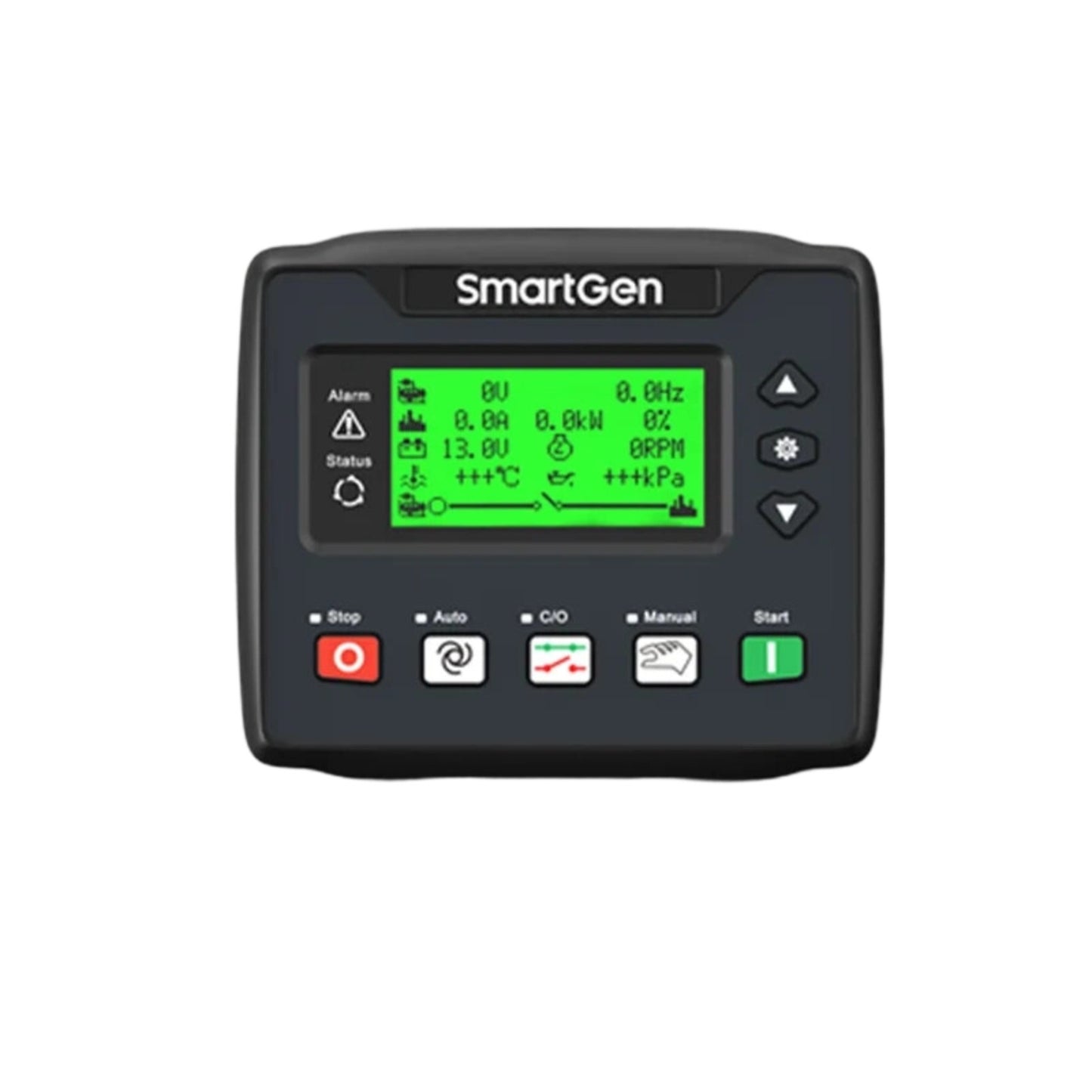 Original SmartGen HGM410N Single Unit Auto Start Generator Controller 132×64 LCD Multi-Language Display Remote Start Stop Genset Control Module