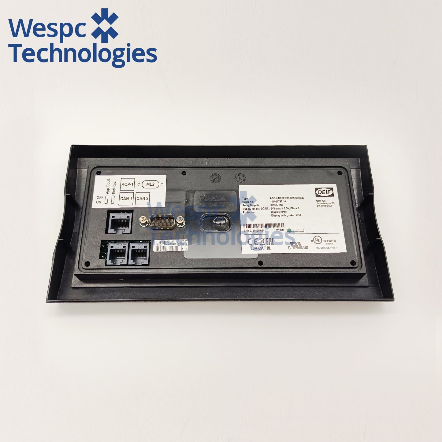 Genuine DEIF AGC-4 MKII Advanced Genset Paralleling Controller Multi-unit Synchronization Power Management AMF Generator Control Module