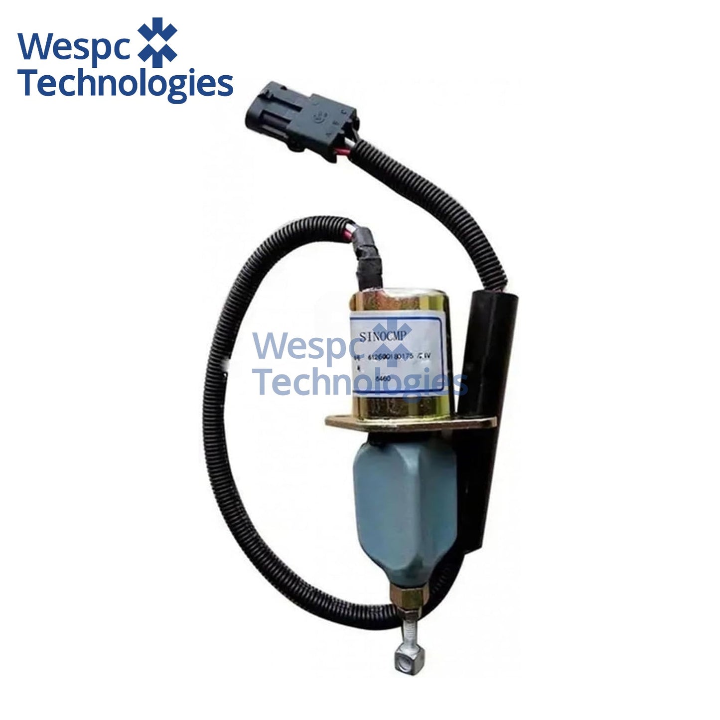 612600180175 24V Fuel Shutoff Solenoid Valve | For Weichai Engine Loader