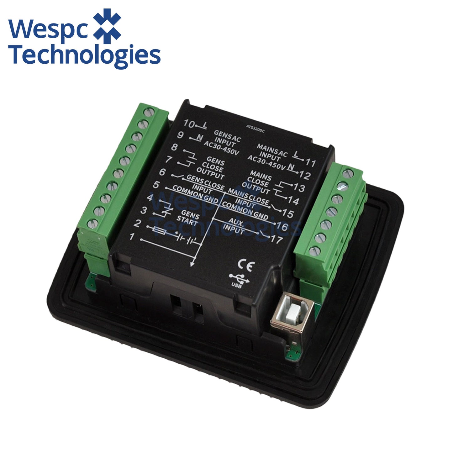 Original Mebay ATS320DC ATS Genset Control  Automatic Transfer Switch Controller