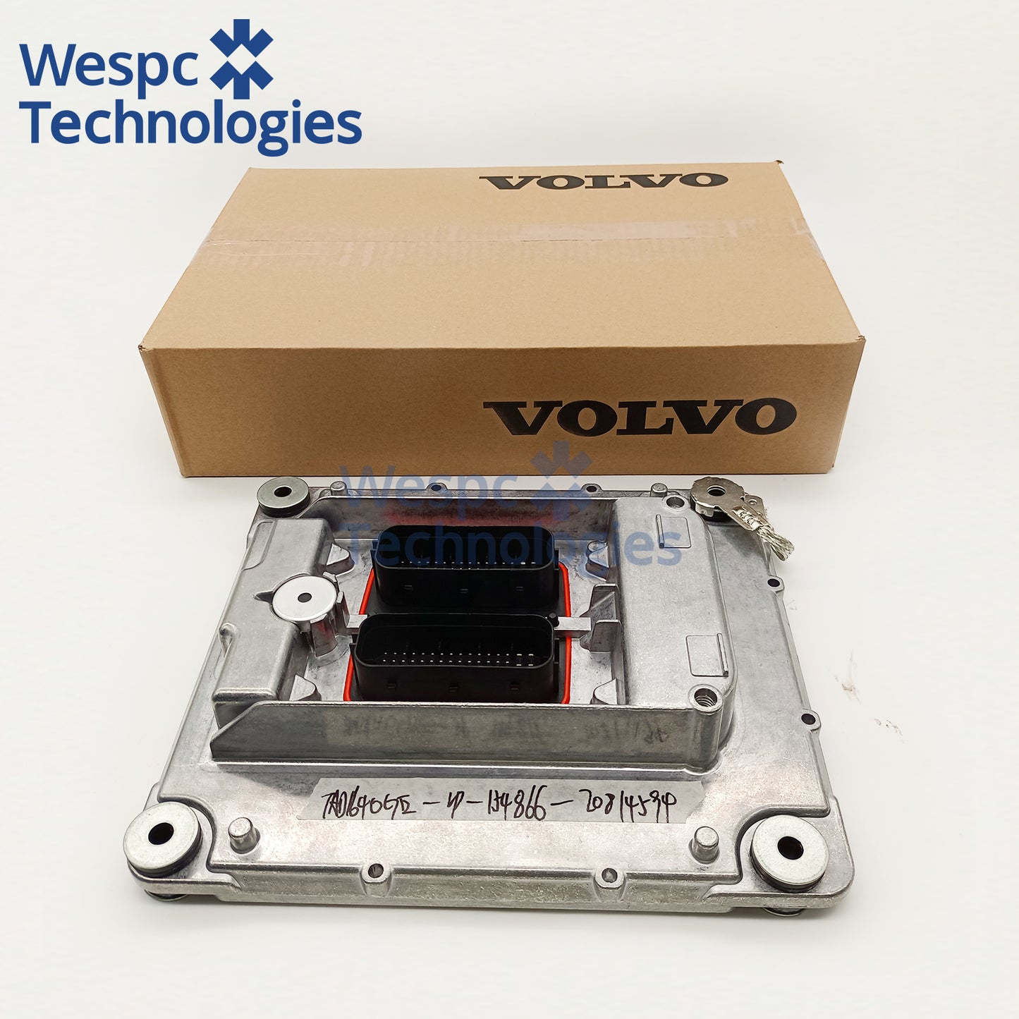 Original Volvo 20814594 ECU Engine Control Unit Pre-programmed ECM Fit TAD941GE TAD1641GE TAD1642GE Diesel Generator Engine Replacement Part