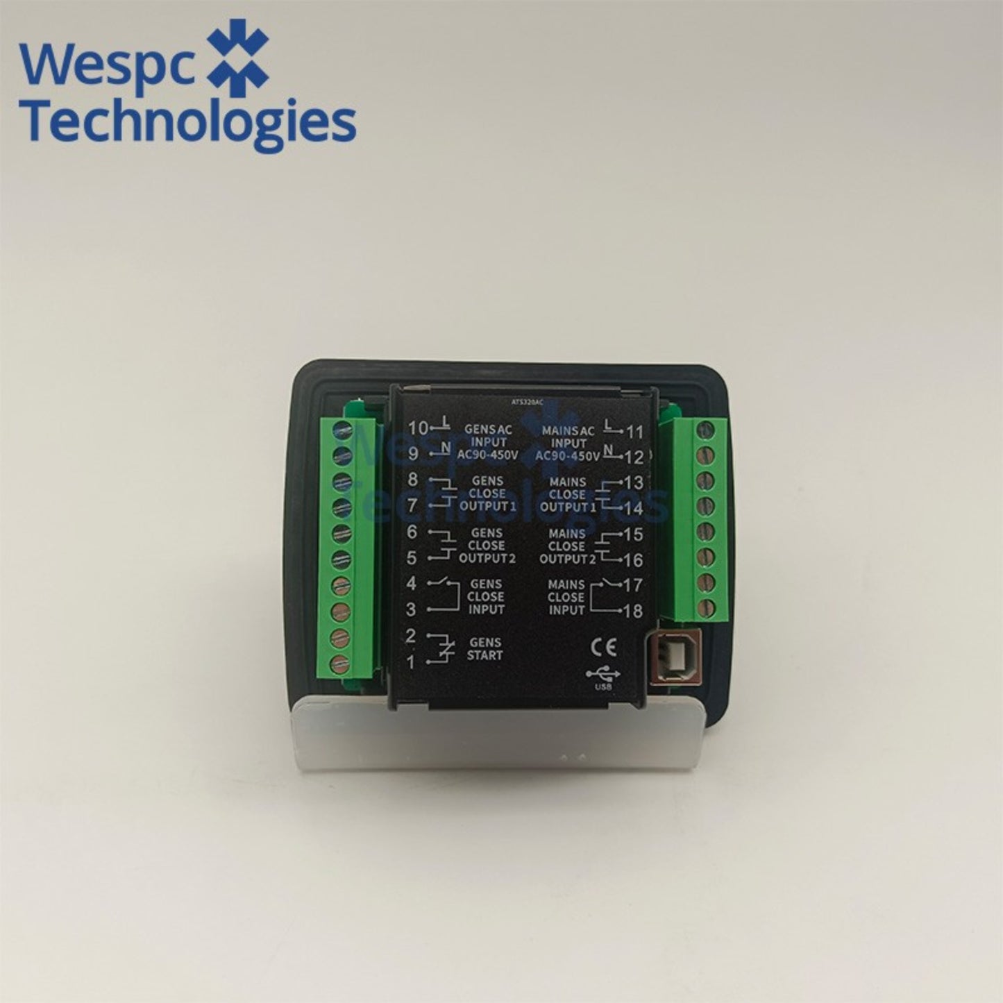 Original Mebay ATS320AC Automatic Transfer Switch 3P 4P 320A Dual Power ATS Controller AC400V Mechanical