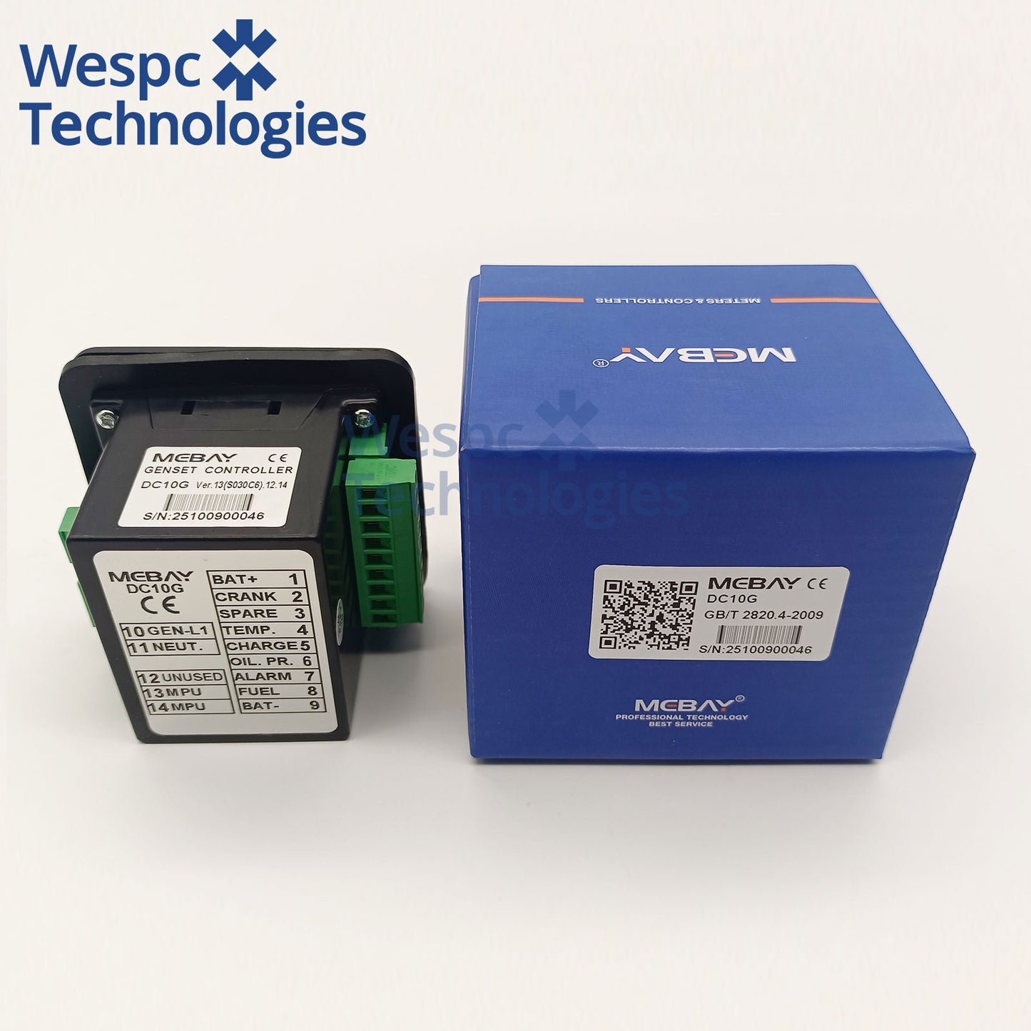 Original DC10G  Mebay Generator Engine Multifunction Controller Control Module