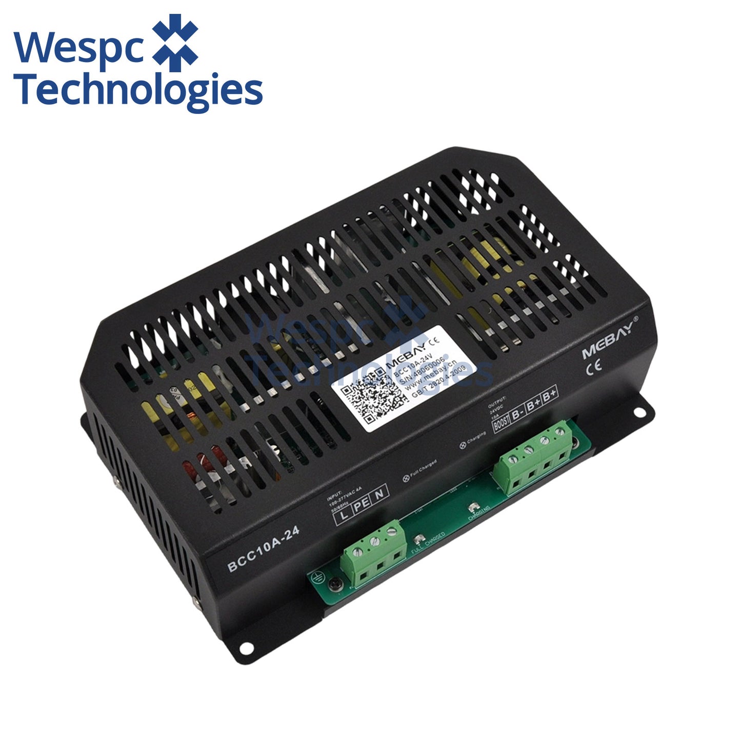 Original Mebay BCC10A-12 BCC10A-24 Intelligent Battery Charger 12V 24V 10A Three-Stage Float Charger