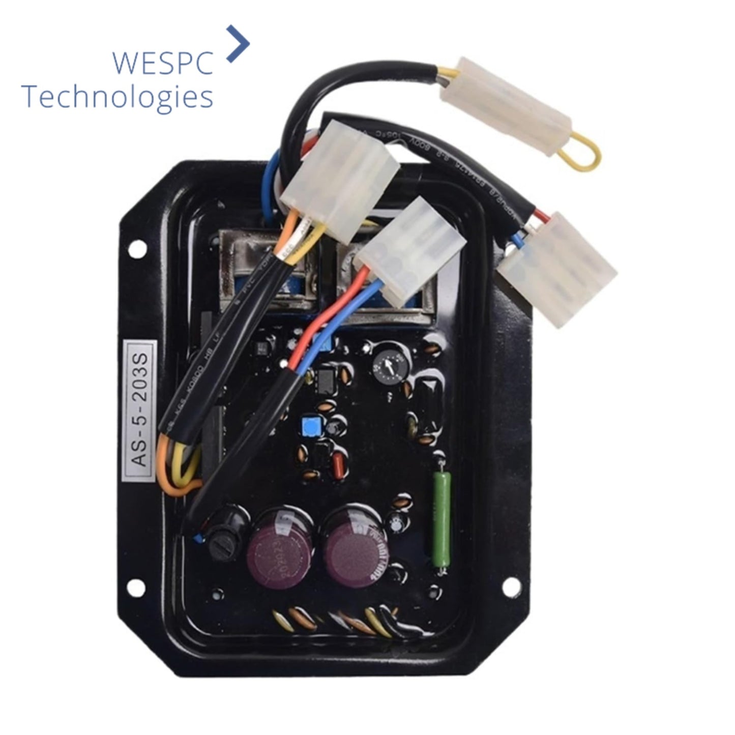 AS-5-203S AVR Automatic Voltage Regulator Stabilizer Replacement for Denyo Genset