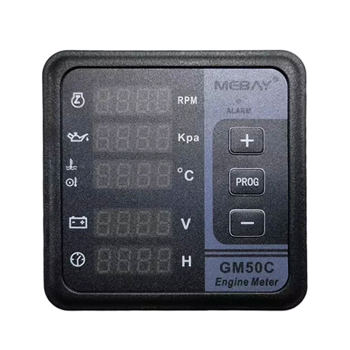 Original Mebay Genuine GM50C Generator Digital Multifunction Meter Engine Battery Voltage