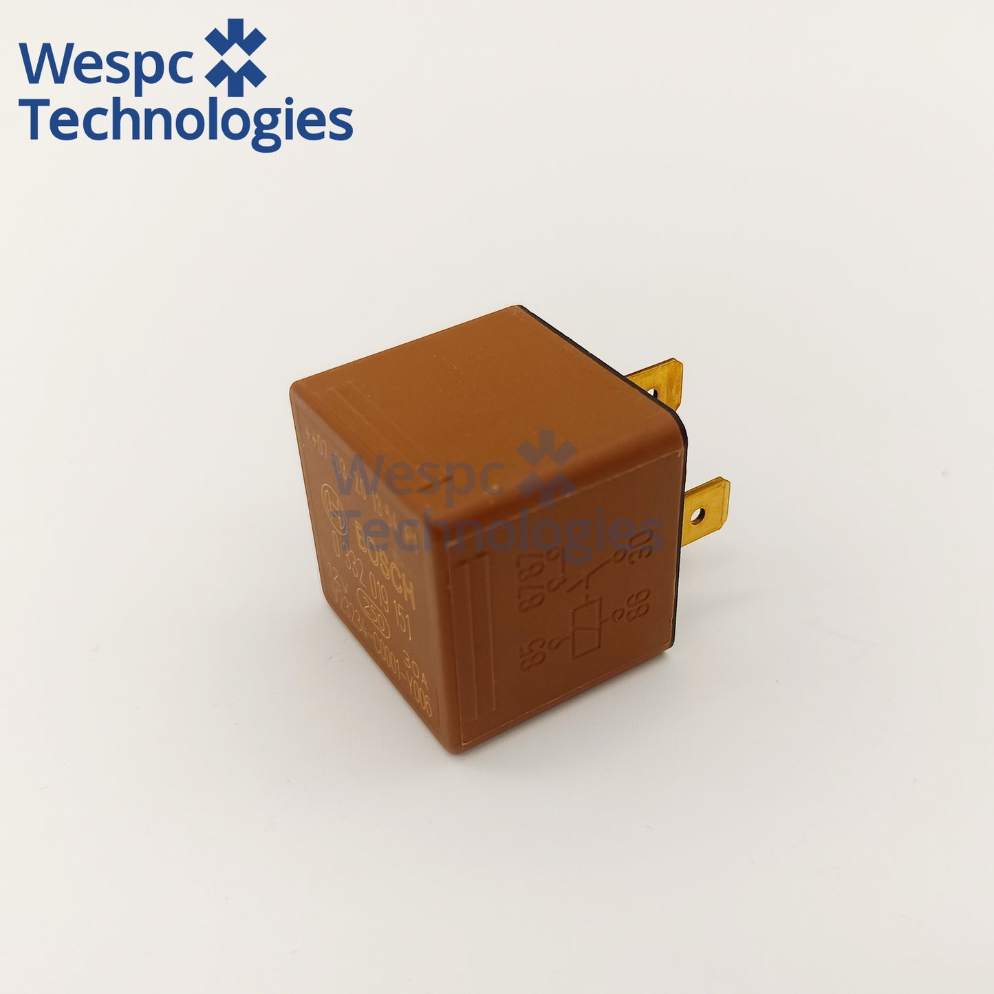 Original Bosch 0332019151 5 Pin SPDT Mini Changeover Relay 12V DC 30A NO 15A NC ISO Automotive Relay