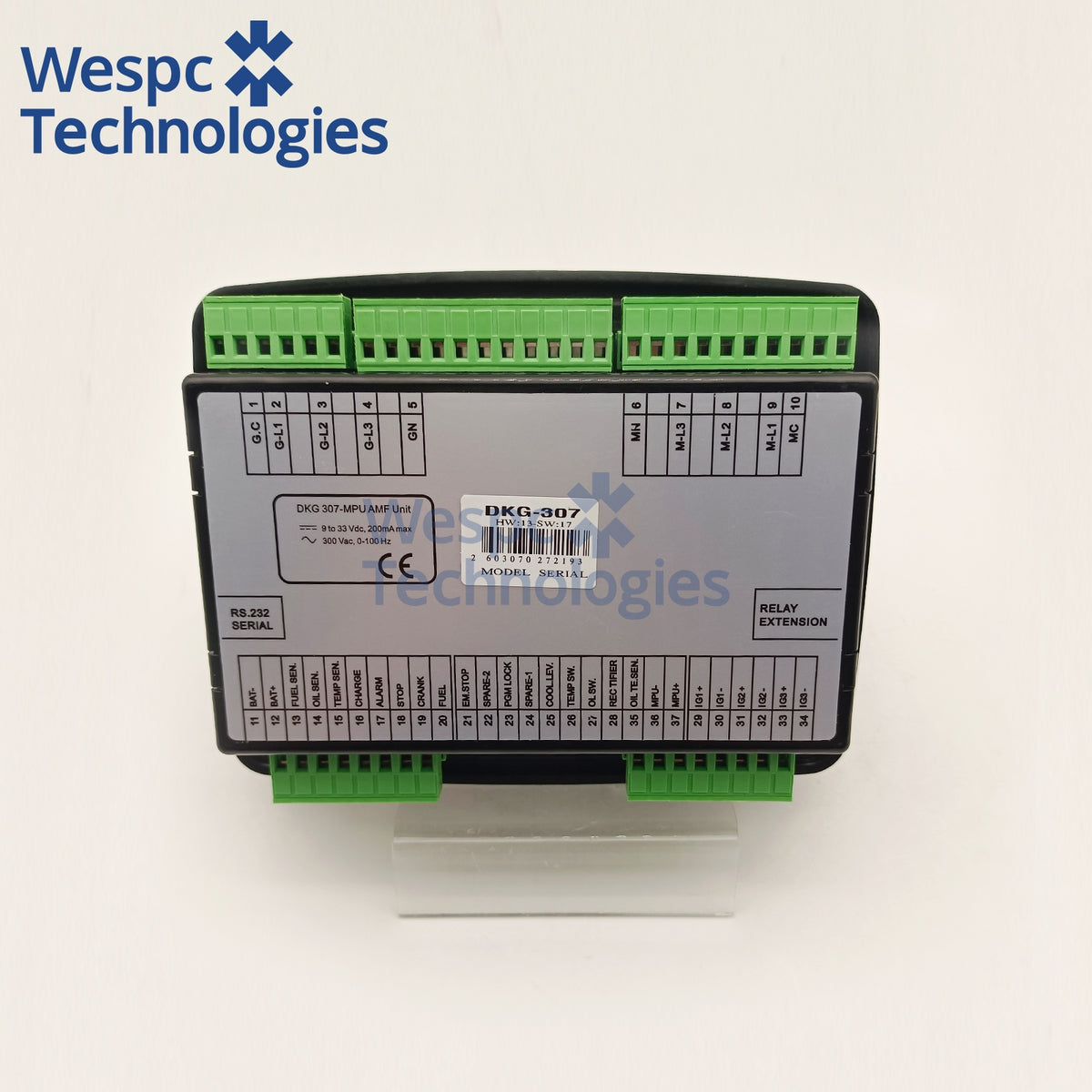 DKG-307 DKG307 Automatic Start Mains Failure Panel Control Module Generator AMF