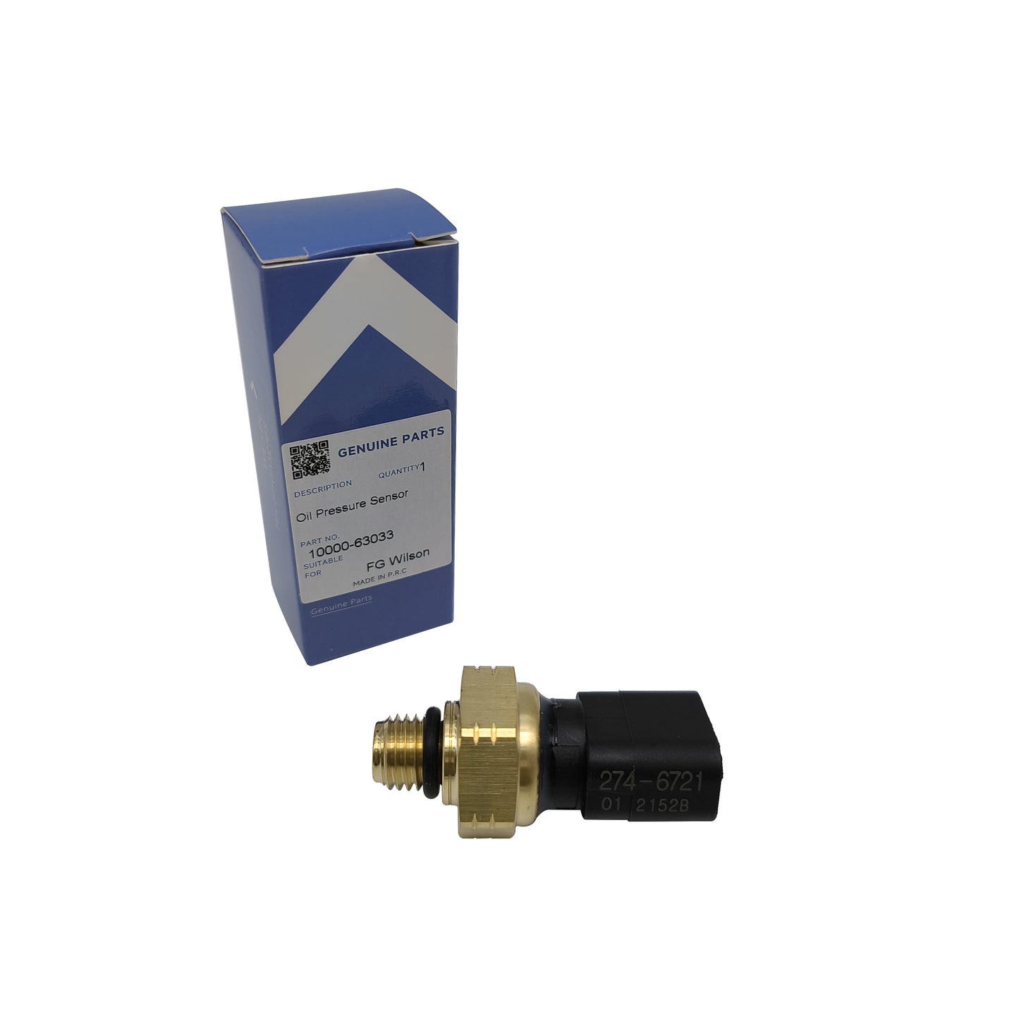 Oil Pressure Sensor 10000-63033 1000063033 WESPC . Suitable for FG Wilson PERKINS 1103 FGW P65-1