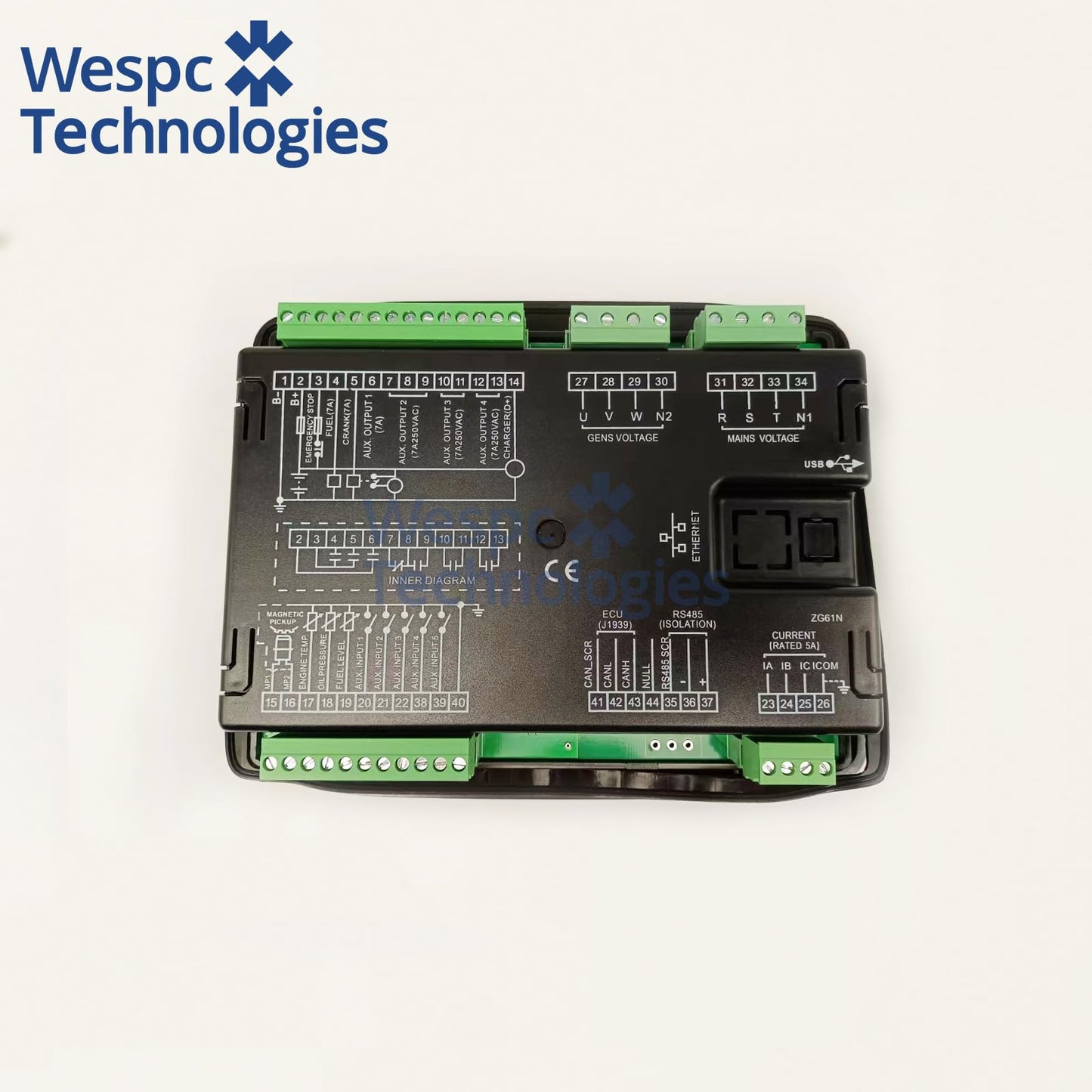 Original HGM6120N Genuine SmartGen Automatic Start Controller Generator Set AMF Control Module
