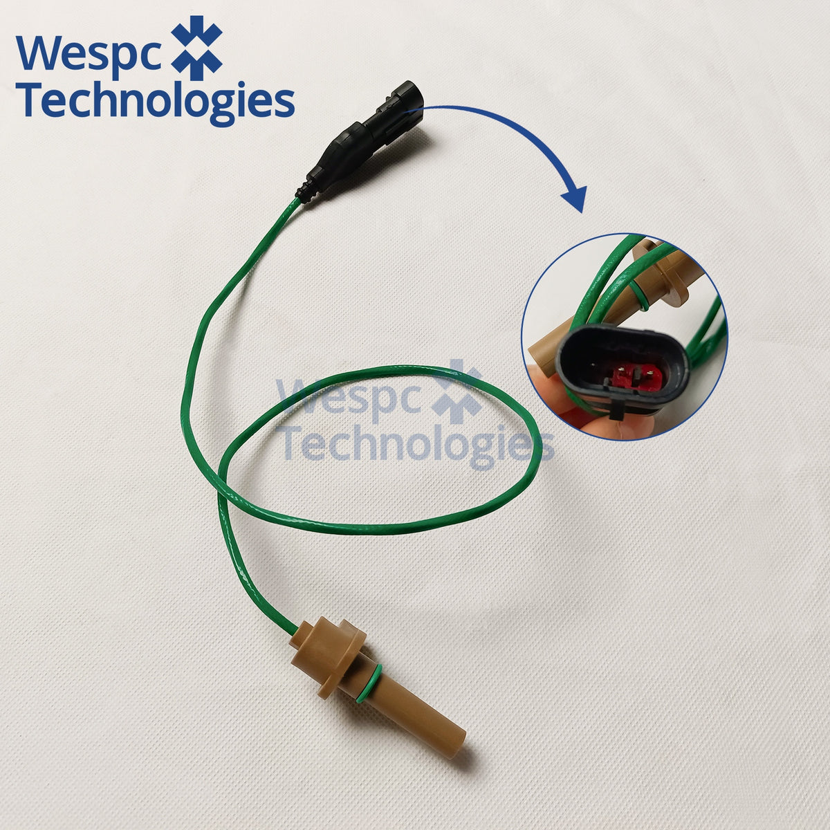 42539403 ABS Wheel Speed Sensor For Iveco Heavy‑Duty Truck Bus Anti‑Lock Brake System Sensor Overhaul Spare Part