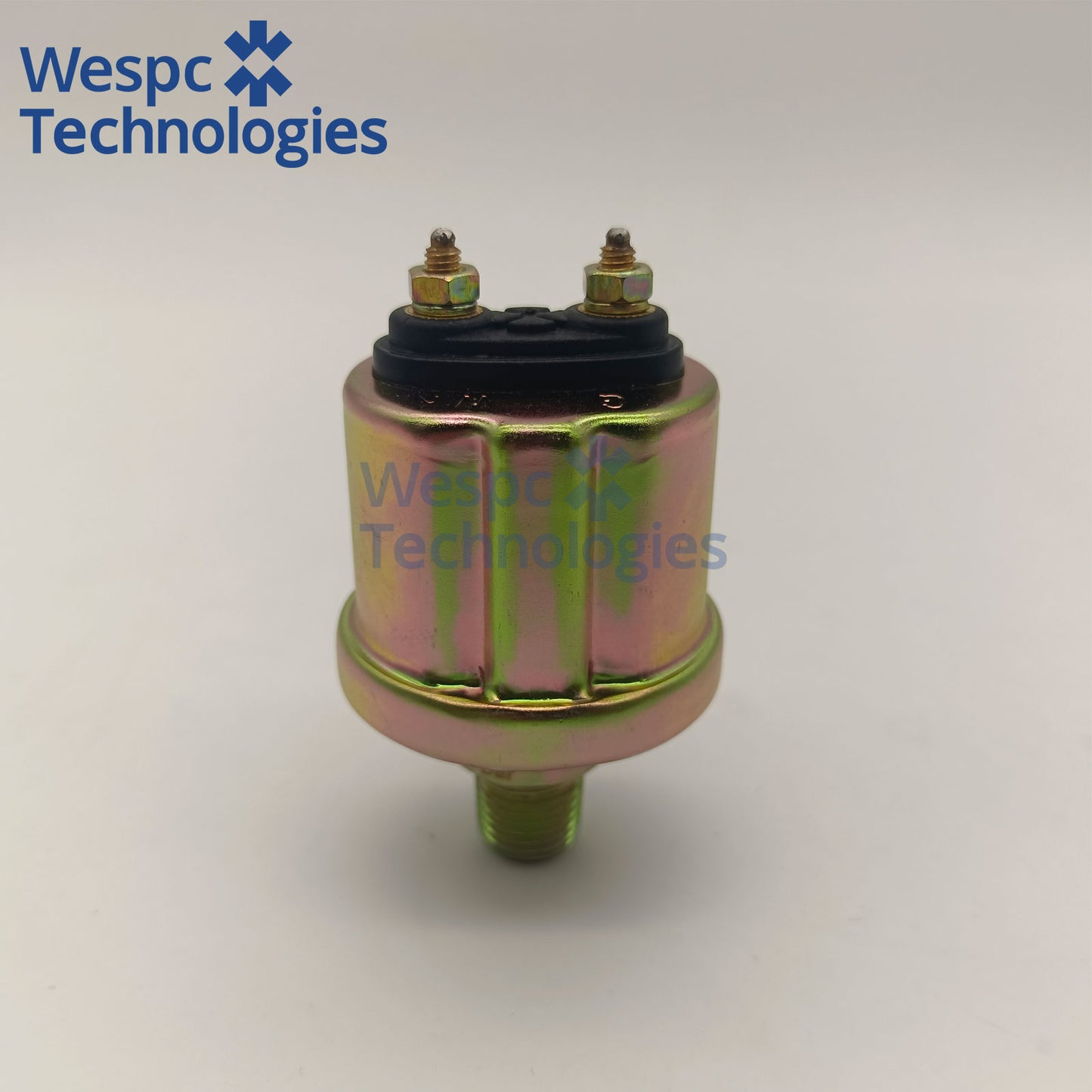 Original KUS KE21101 Mechanical Oil Pressure Sensor 0-10Bar NPT1/4 Thread Dual M4 Screw Terminal with Alarm