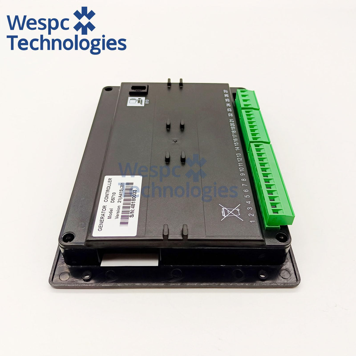 DS710 Genset Controller Panel Auto Start Generator Control Module