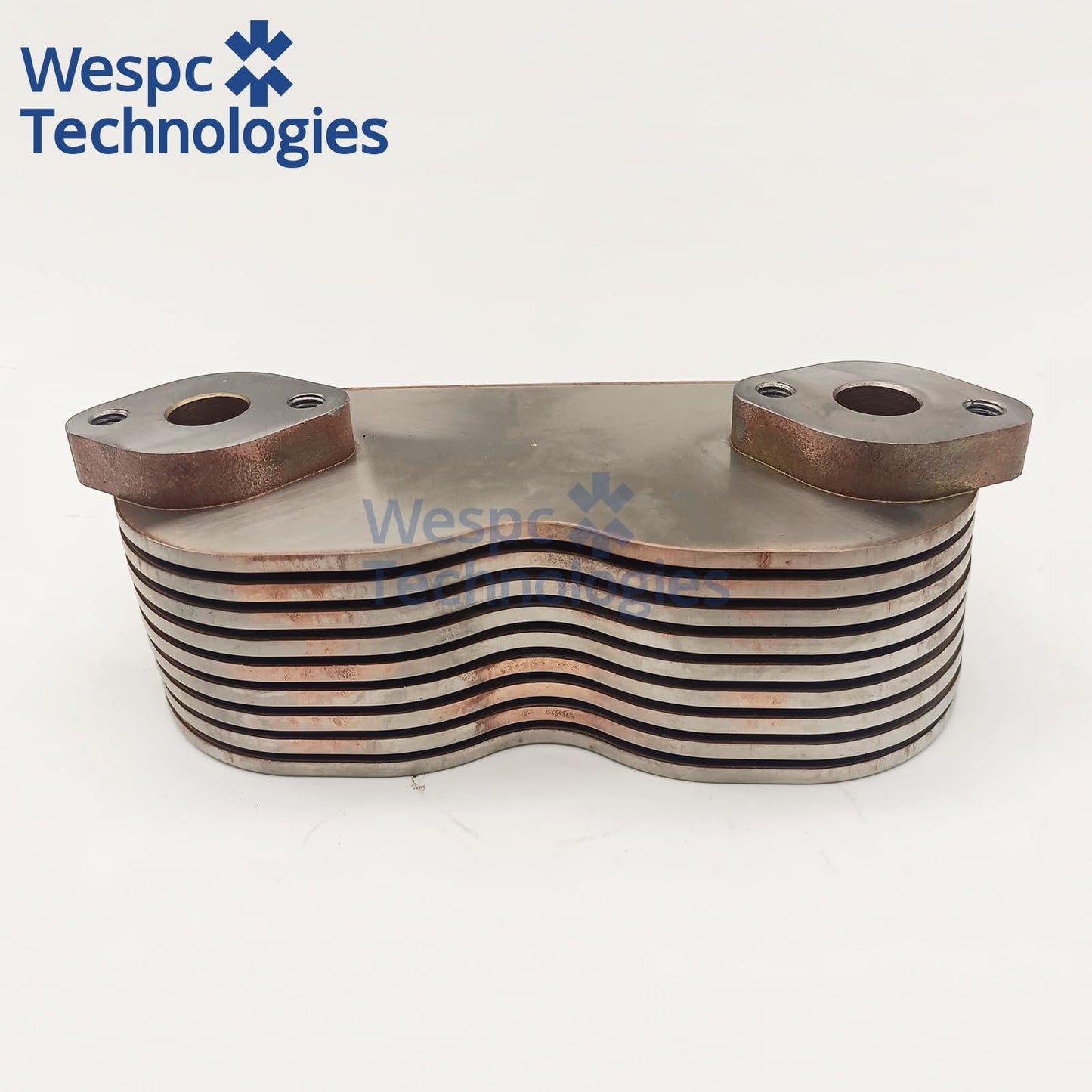 WESPC Oil Cooler Assy 2486A023 for Perkins 1104D-E44T and 1104D-E44TA Four-cylinder Turbo Diesels