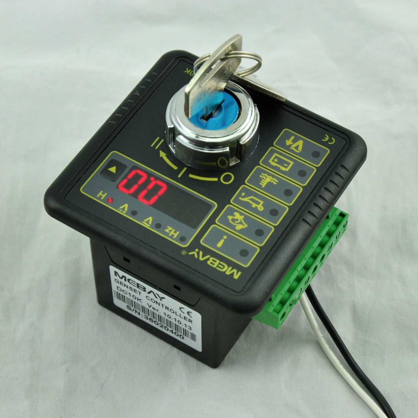 Original Mebay DC10K Diesel Generator Manual Start Controller Module Genset Controller