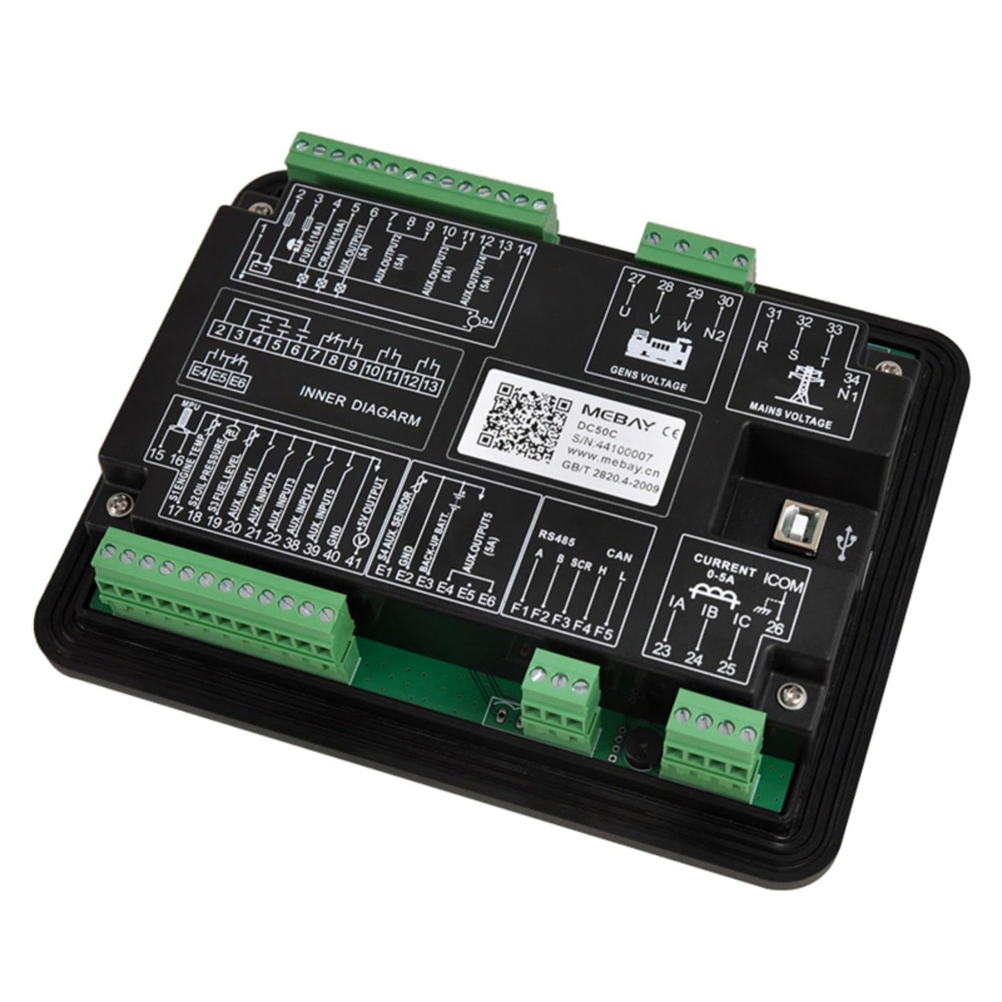 Original DC50C Mebay Auto Start Diesel Generator Controller