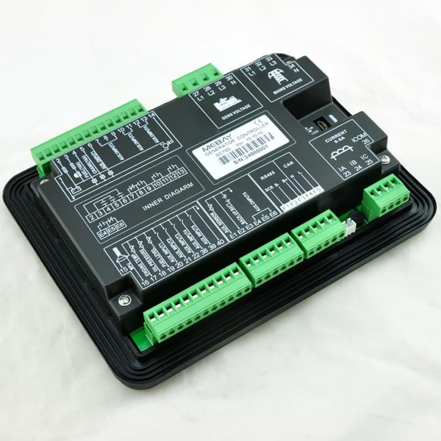 Original Mebay DC60DR Replaced by DC60DR MK3  Generator Control Module Board DC60DR Generator Spare Parts RS485