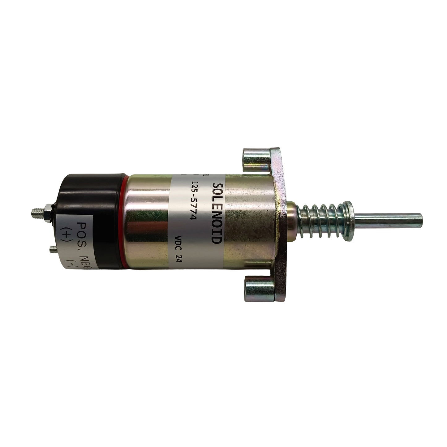 125-5774 24V Fuel Shutoff Solenoid Valve Replace 6T-4121 For CAT 3304 3306 3406B E330B E330C Excavator Diesel Engine Stop Solenoid