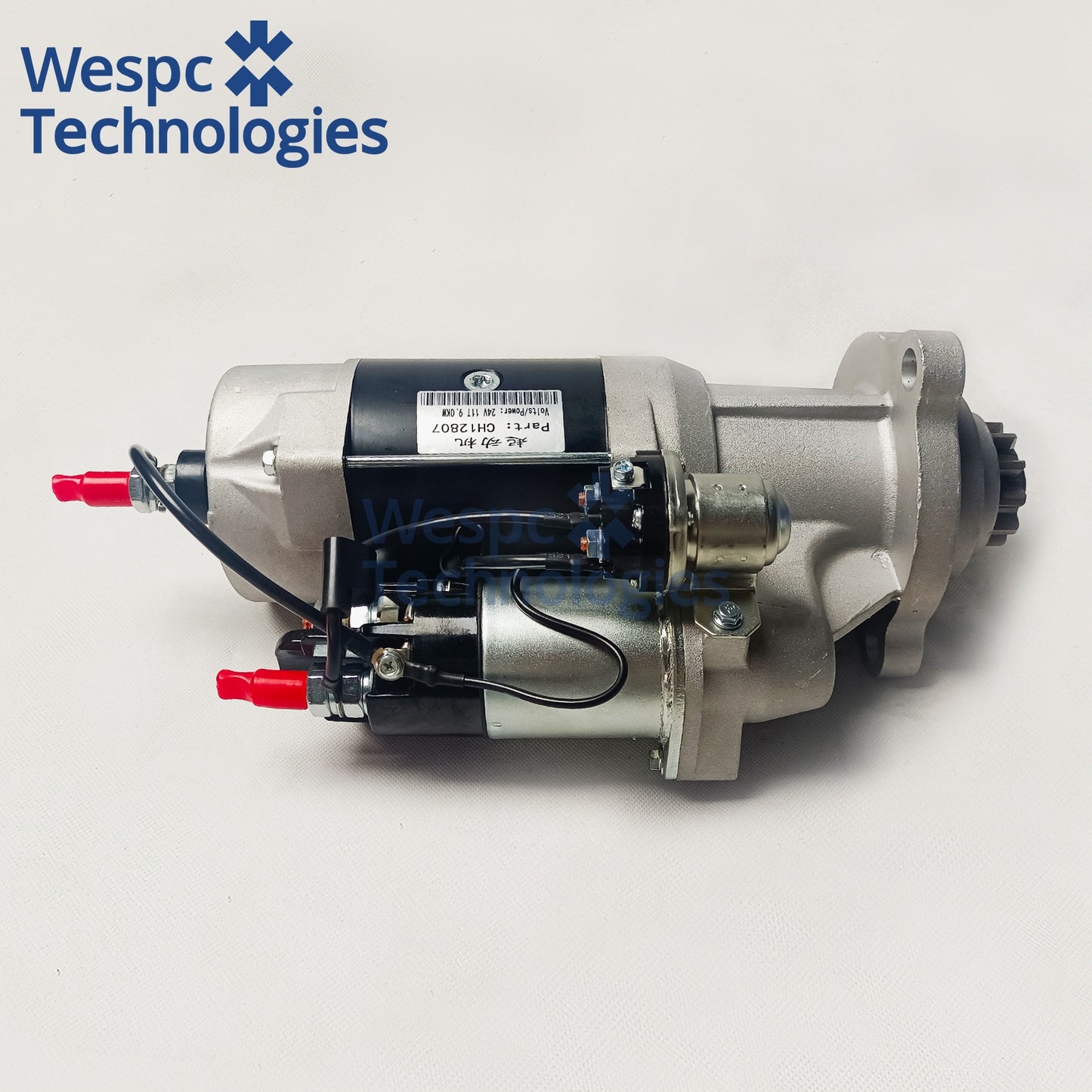 CH12807 CV65431 24V 11T 9KW Starter Motor Compatible for Perkins 2006 2306 2506 Series Diesel Generator Engine