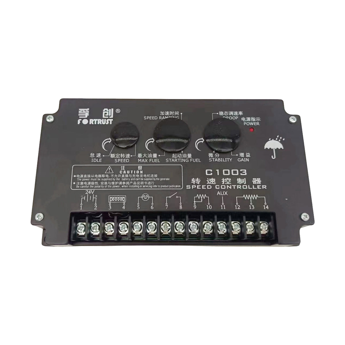 Original Fortrust C1003 Diesel Engine Electronic Speed Governor Controller