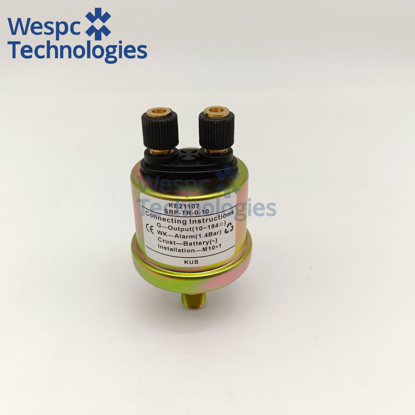 Original KUS KE21107 Oil Pressure Sensor Switch K-E21107 M10×1(0-10bar) Alarm System 1.4 Bar Generator Parts